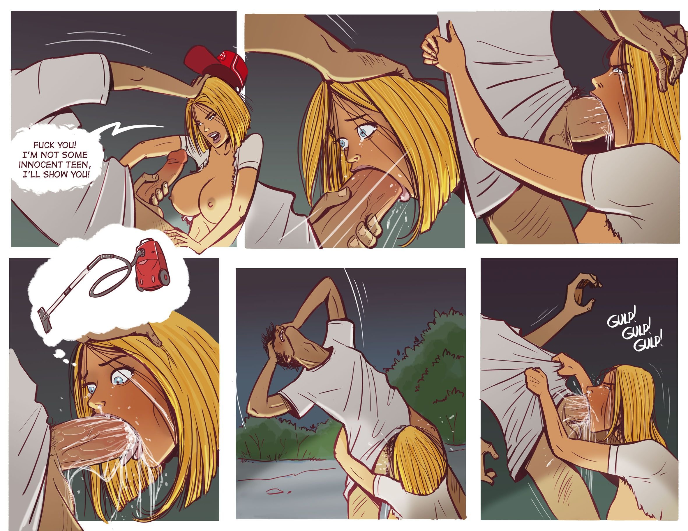Cheerleader Camp Facefuck Massacre [Disarten] 1 . Cheerleader Camp Facefuck Massacre - Chapter 1 [Disarten] – page 16