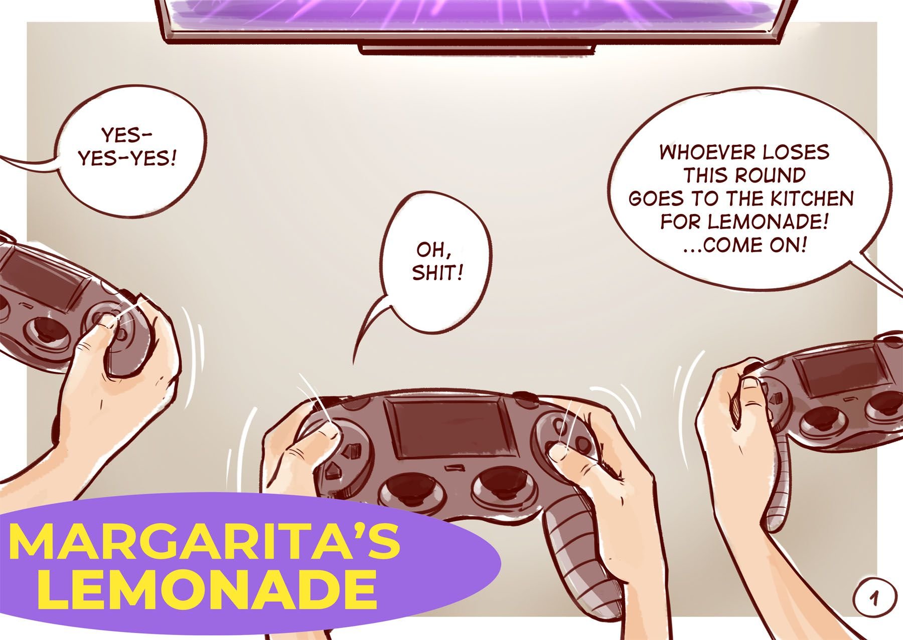 Margarita [Disarten] Margarita's Lemonade - [Disarten] – page 1