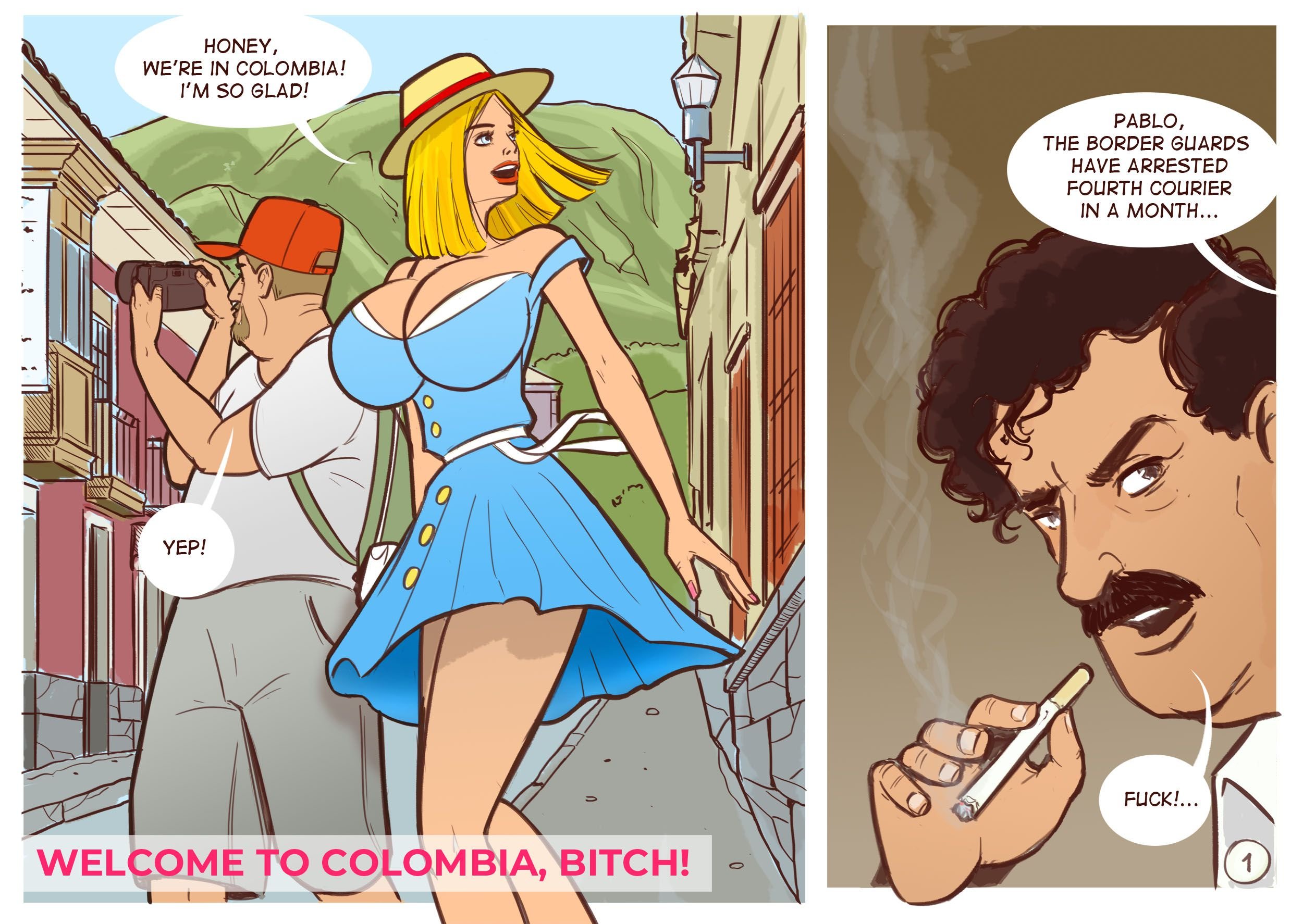 Welcome to Columbia [Disarten] 1 . Welcome to Columbia - Chapter 1 [Disarten] – page 1