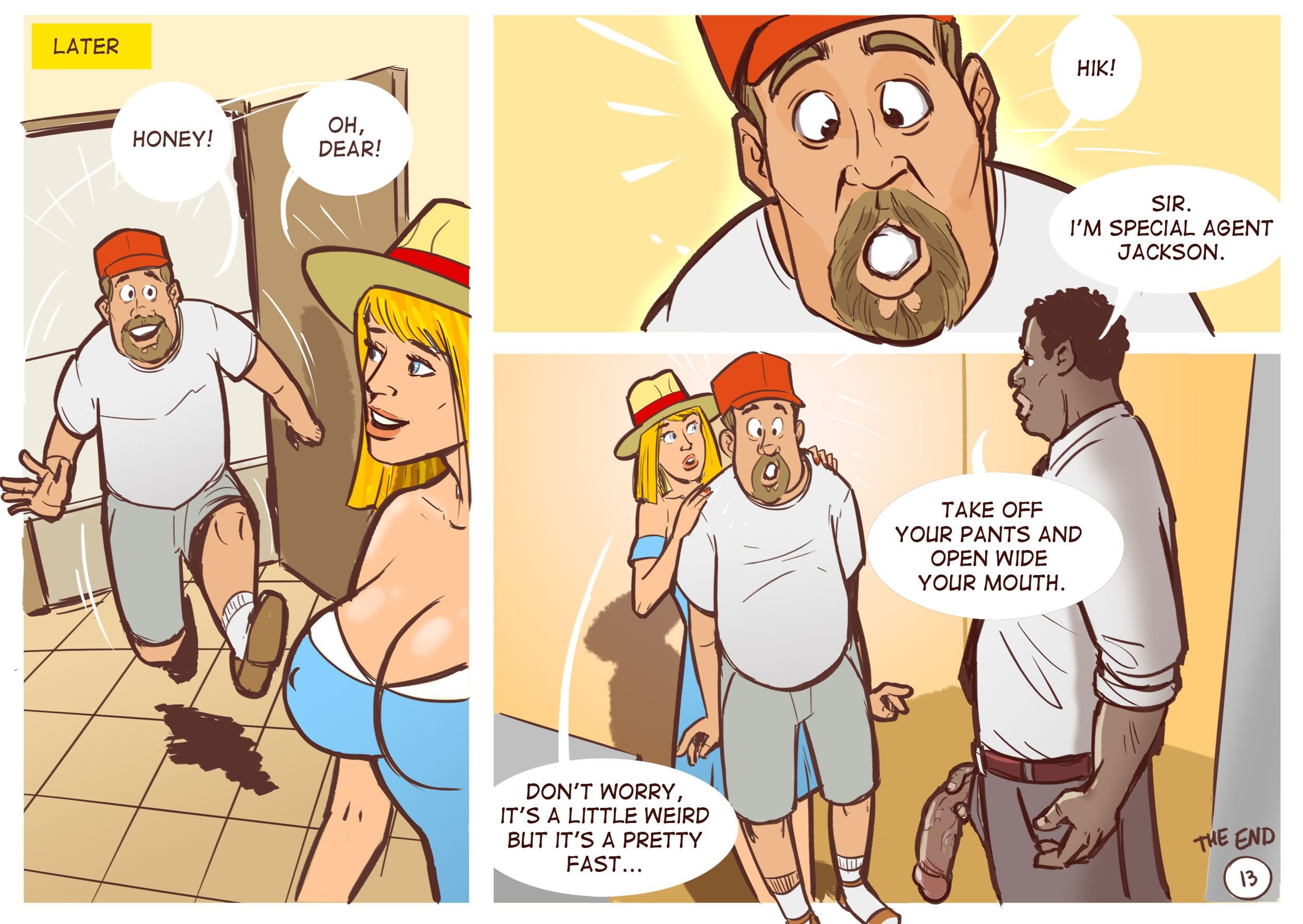 Welcome to Columbia [Disarten] 1 . Welcome to Columbia - Chapter 1 [Disarten] – page 13