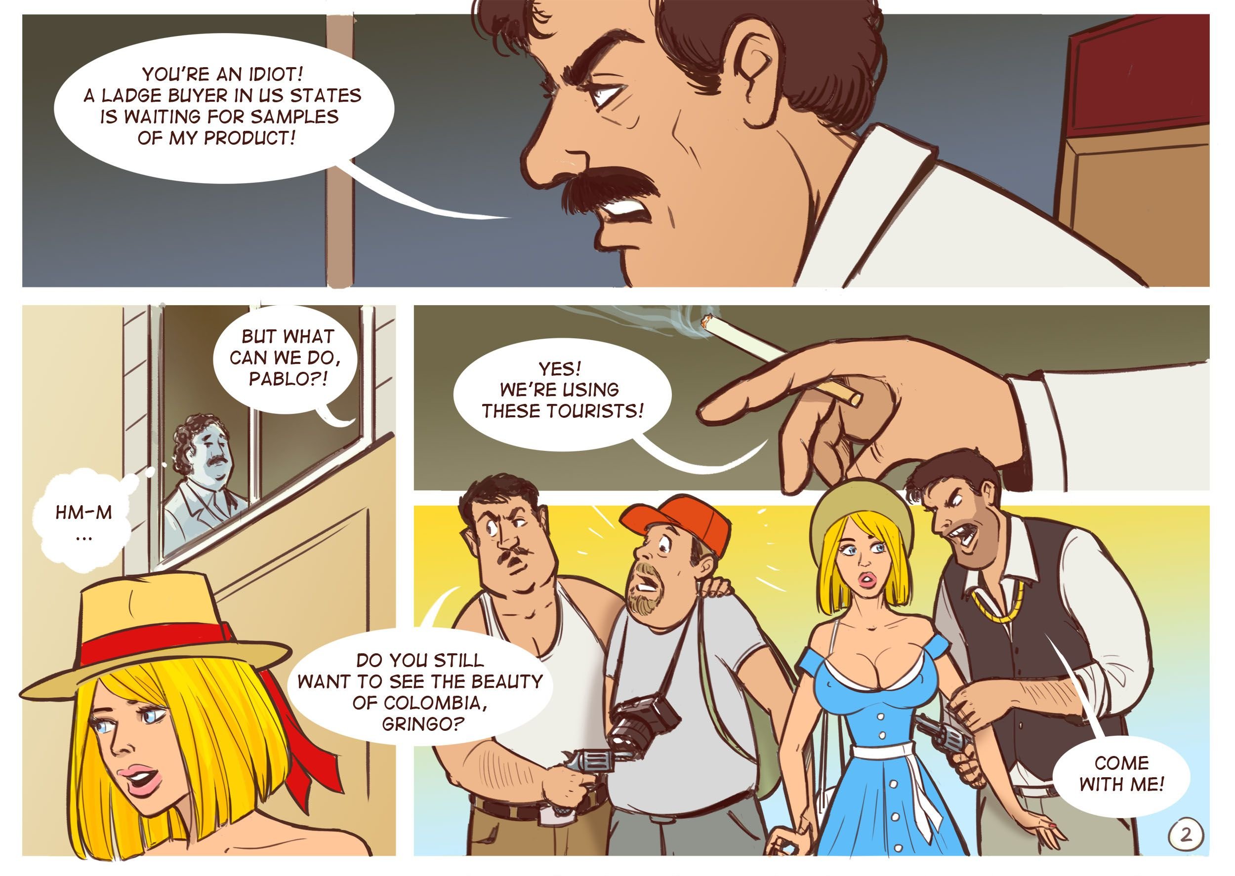 Welcome to Columbia [Disarten] 1 . Welcome to Columbia - Chapter 1 [Disarten] – page 2