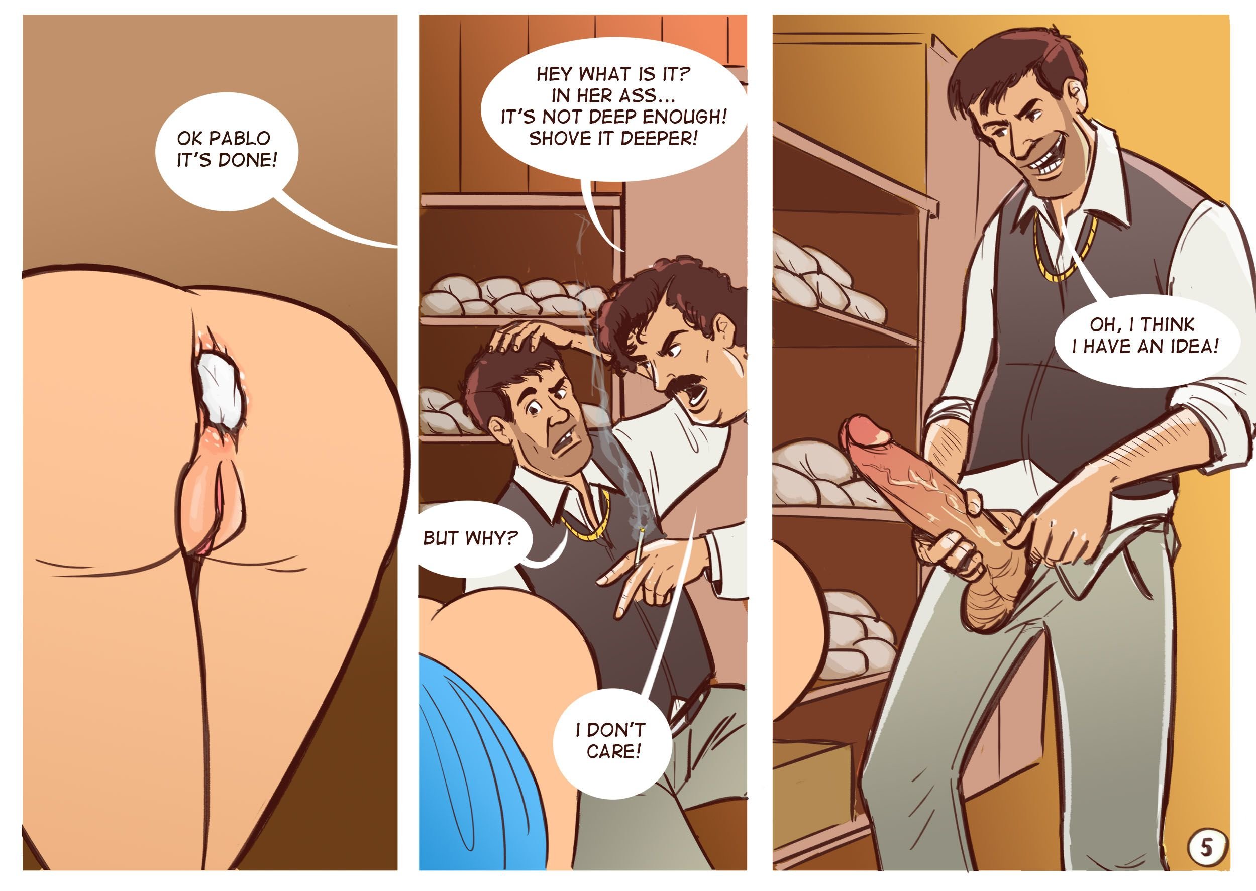 Welcome to Columbia [Disarten] 1 . Welcome to Columbia - Chapter 1 [Disarten] – page 5