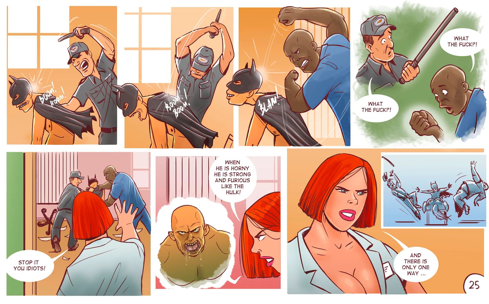 Psycho Ward Rebellion [Disarten] 1 . Psycho Ward Rebellion - Chapter 1 [Disarten] – page 25