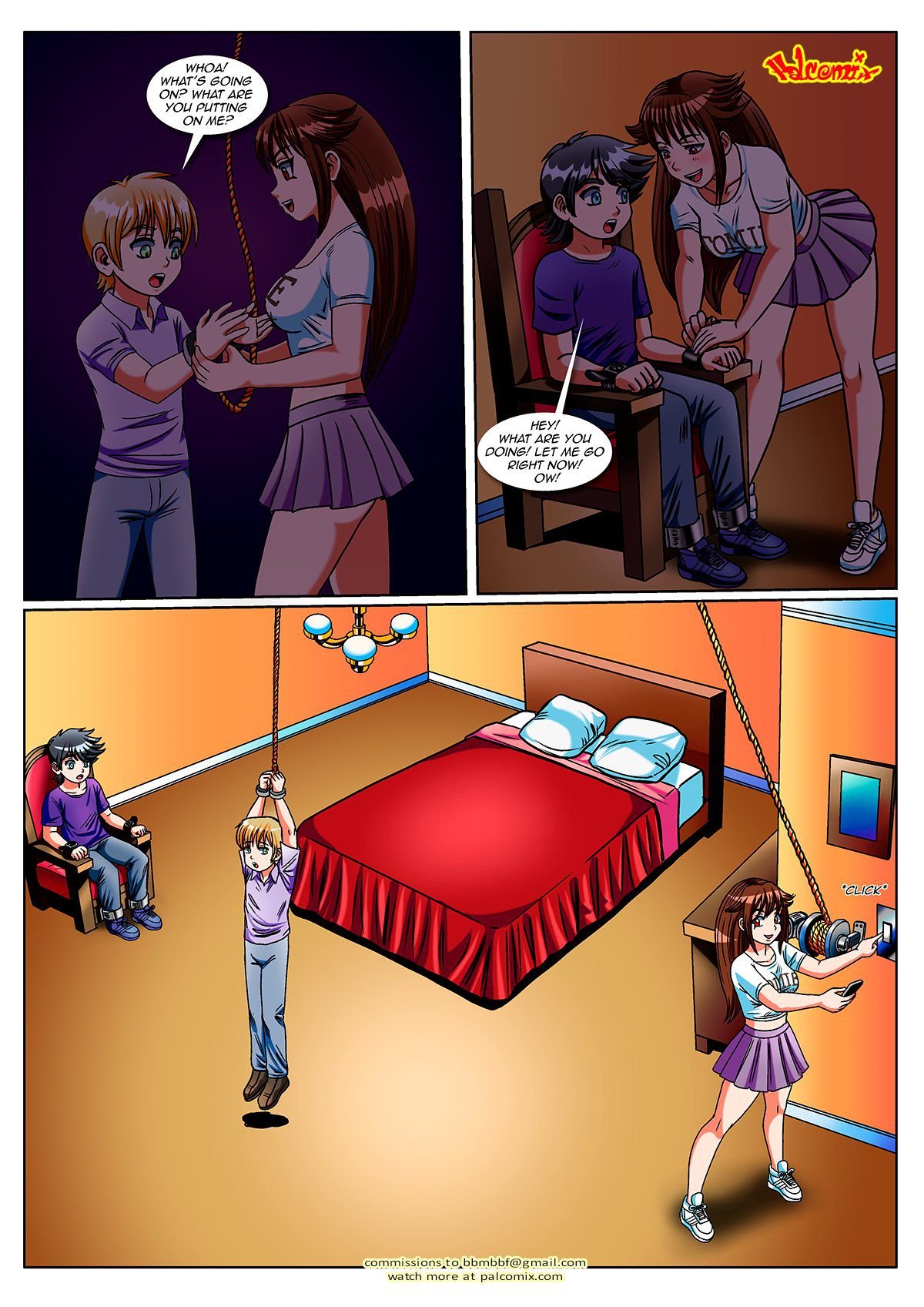 Demon’s Game [Palcomix] 1 . Demon's Game - Chapter 1 [Palcomix] – page 7