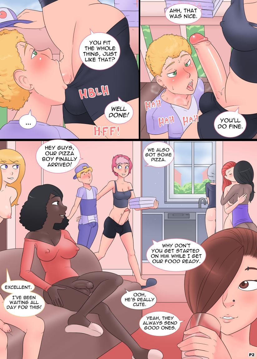 Pizza Boy Delivery [Nobody in Particular] 1 . Pizza Boy Delivery - Chapter 1 [Nobody in Particular] – page 2