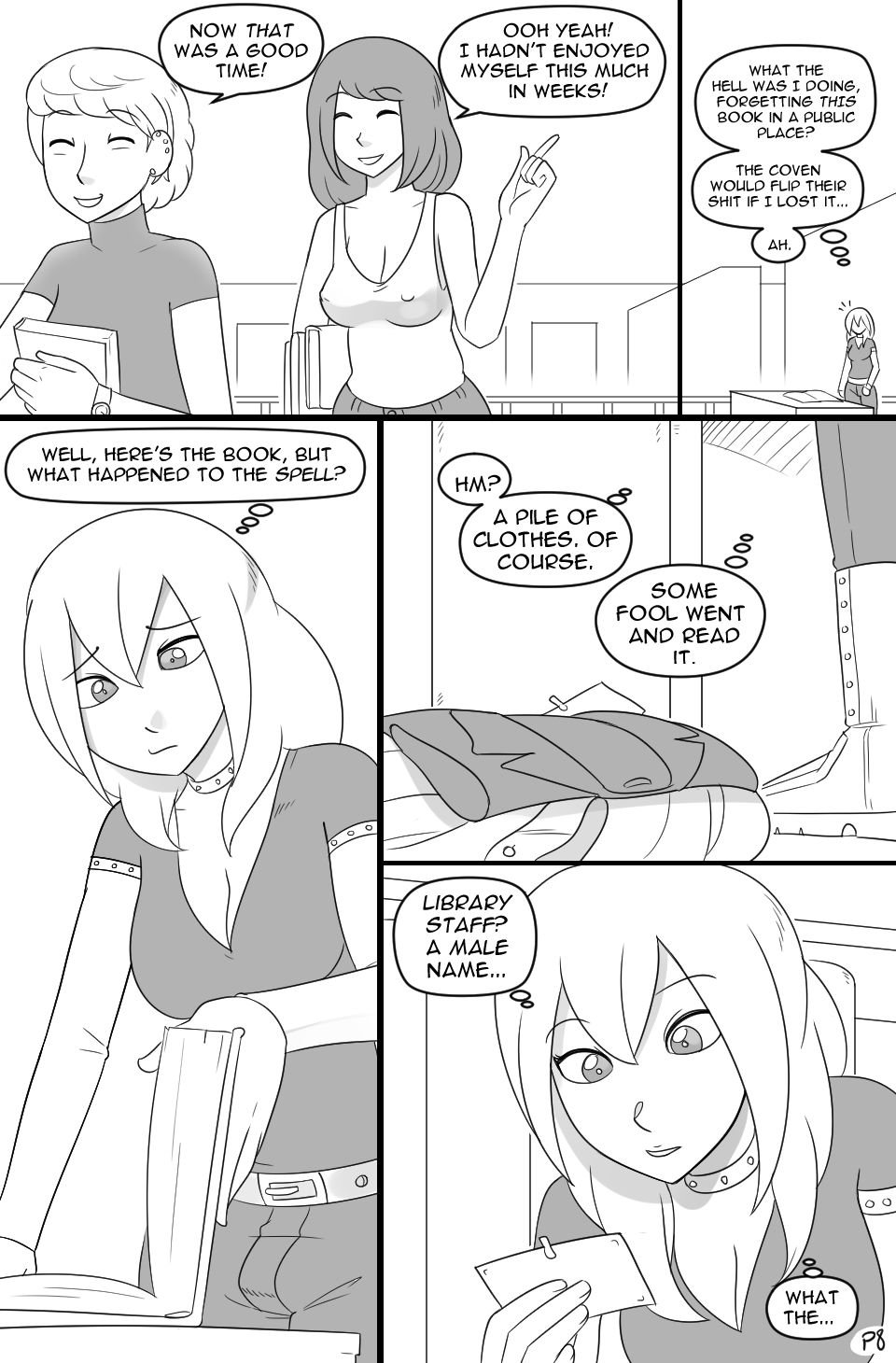 Sexy Magicks [Nobody In Particular] 1 . Sexy Magicks - Chapter 1 [Nobody In Particular] – page 8