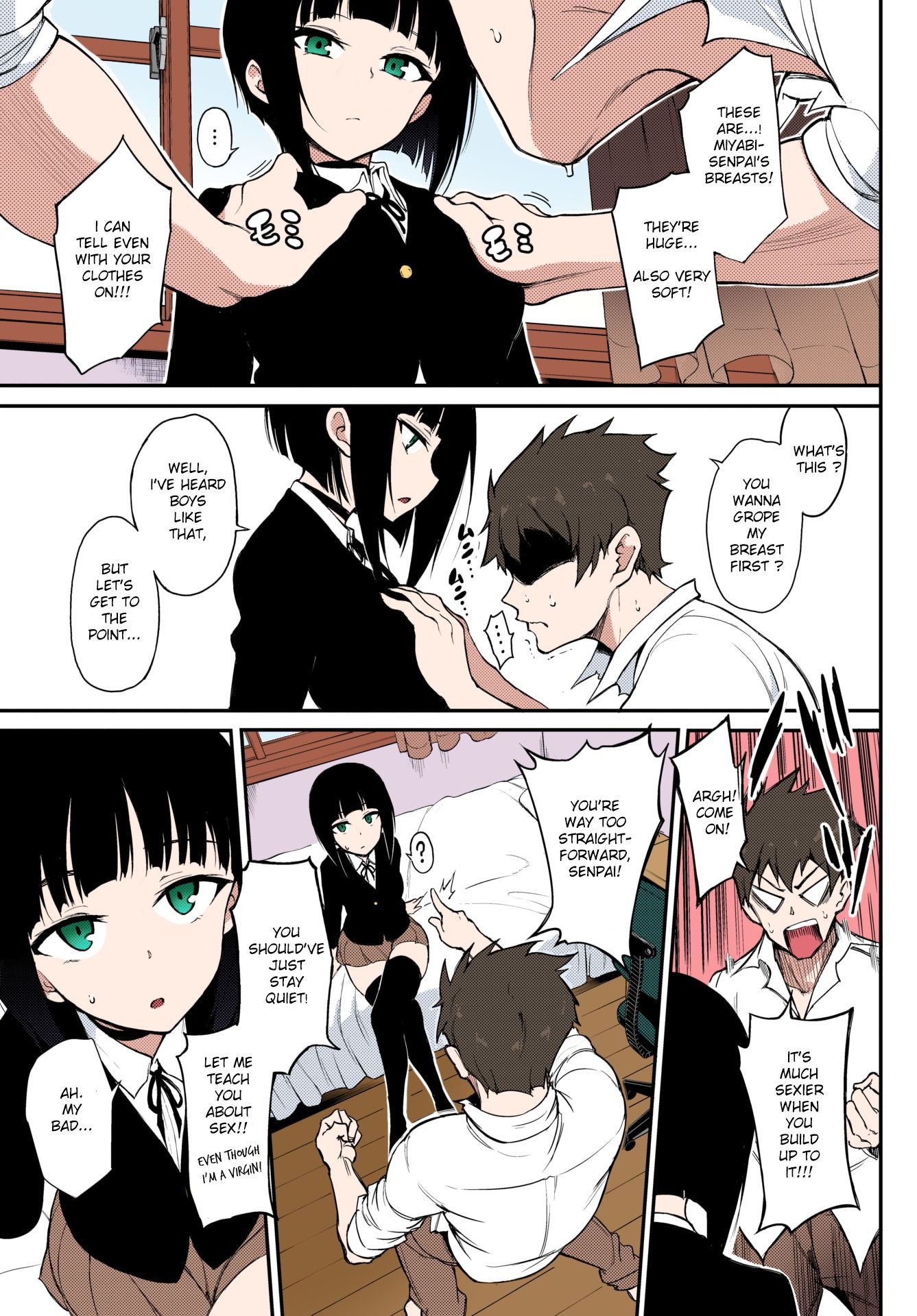 Miyabi na Senpai [Kyockcho] 1-2 . Miyabi na Senpai - Chapter 1-2 [Kyockcho] – page 3