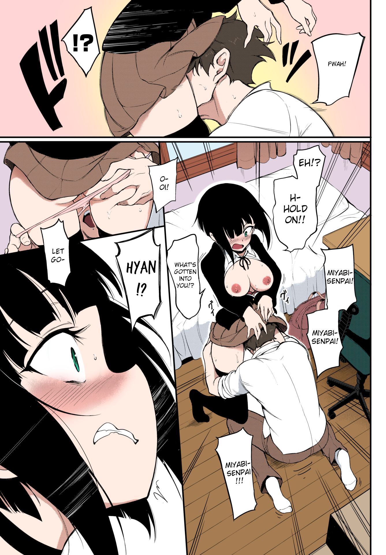Miyabi na Senpai [Kyockcho] 1-2 . Miyabi na Senpai - Chapter 1-2 [Kyockcho] – page 9