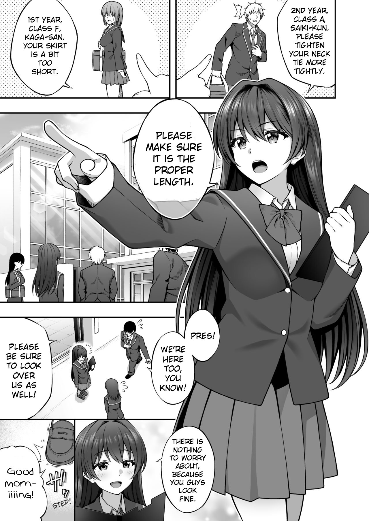 Thanks to Hypnotism, I Had the Serious-Looking Student Council President in the Palm of My Hands [Inagita] 2 . Thanks to Hypnotism, I Had the Serious-Looking Student Council President in the Palm of My Hands - Chapter 2 [Inagita] – page 4