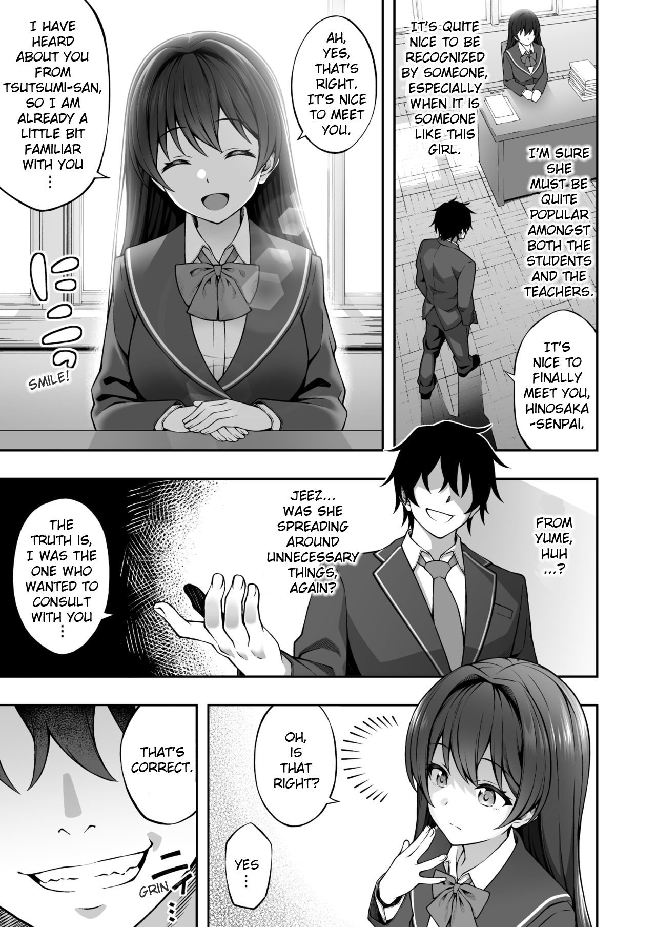 Thanks to Hypnotism, I Had the Serious-Looking Student Council President in the Palm of My Hands [Inagita] 2 . Thanks to Hypnotism, I Had the Serious-Looking Student Council President in the Palm of My Hands - Chapter 2 [Inagita] – page 8