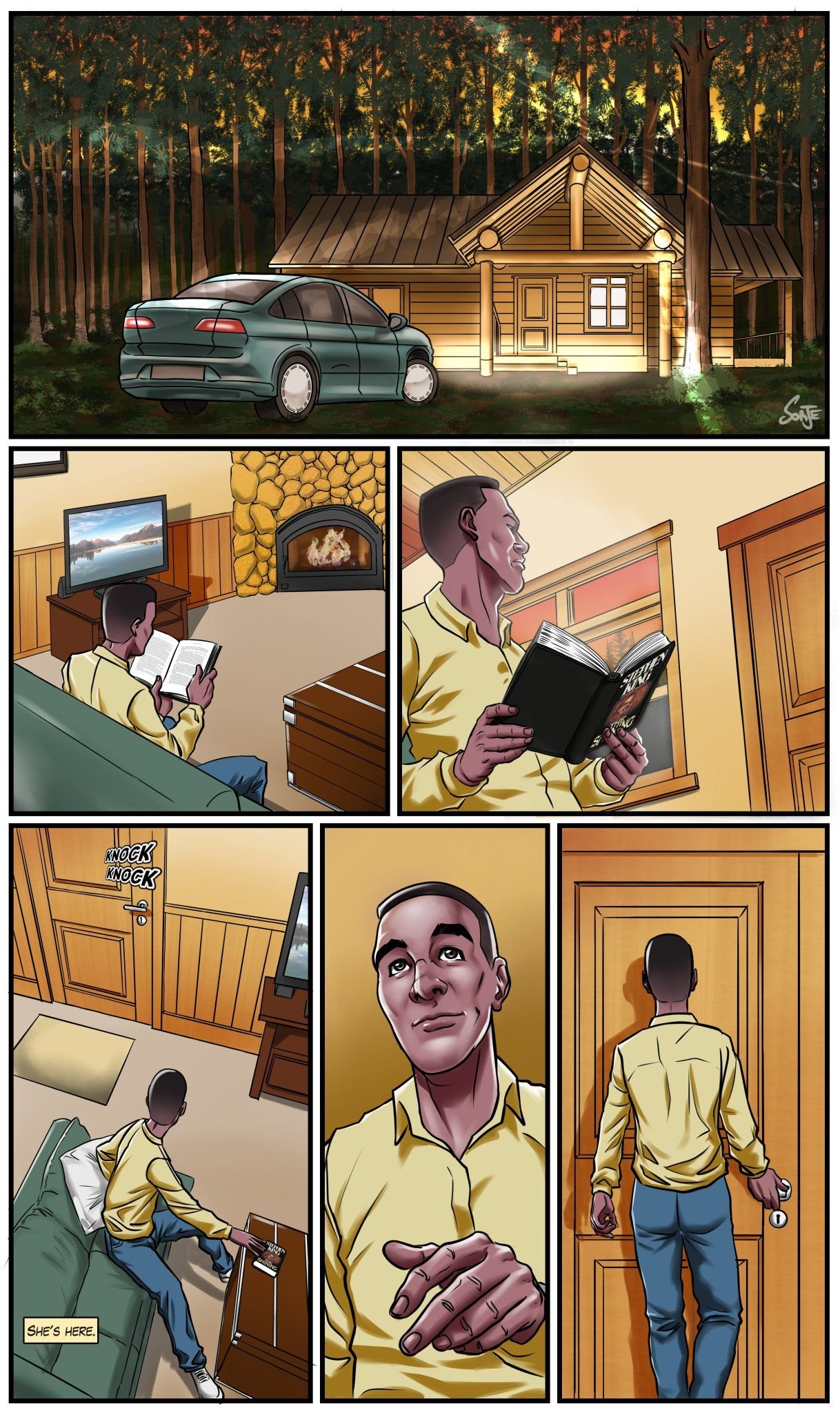 Cabin Fever – Janice [Sorje , Sidney Swanson] 1 . Cabin Fever - Janice - Chapter 1 [Sorje , Sidney Swanson] – page 2