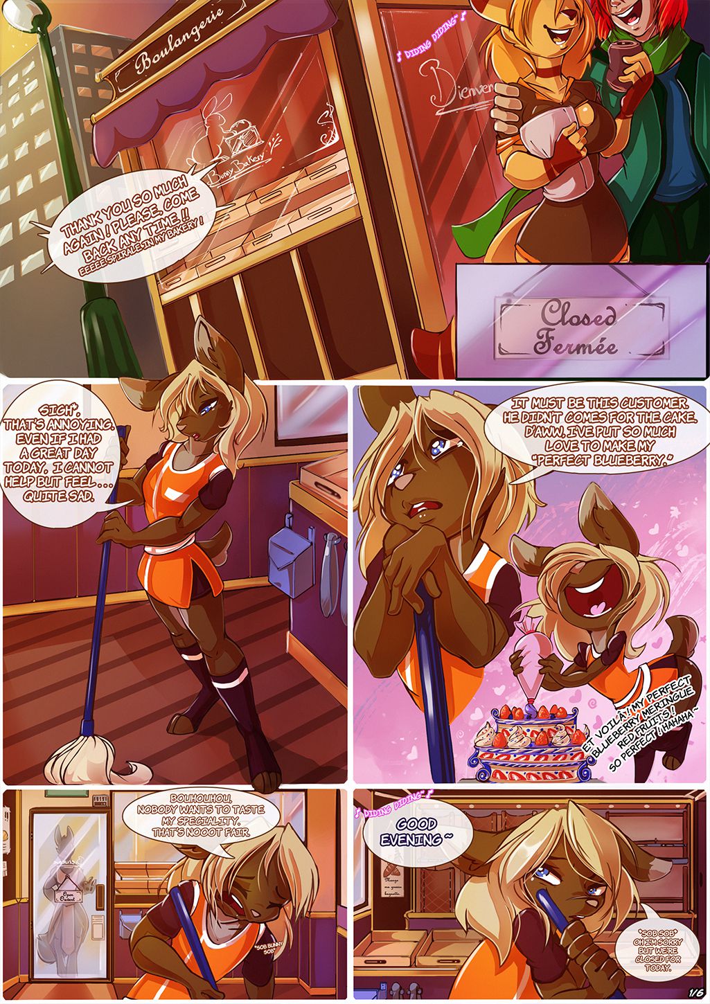 Bunny Bakery – After Hours ! [Spirale] 1 . Bunny Bakery - After Hours! - Chapter 1 [Spirale] – page 2