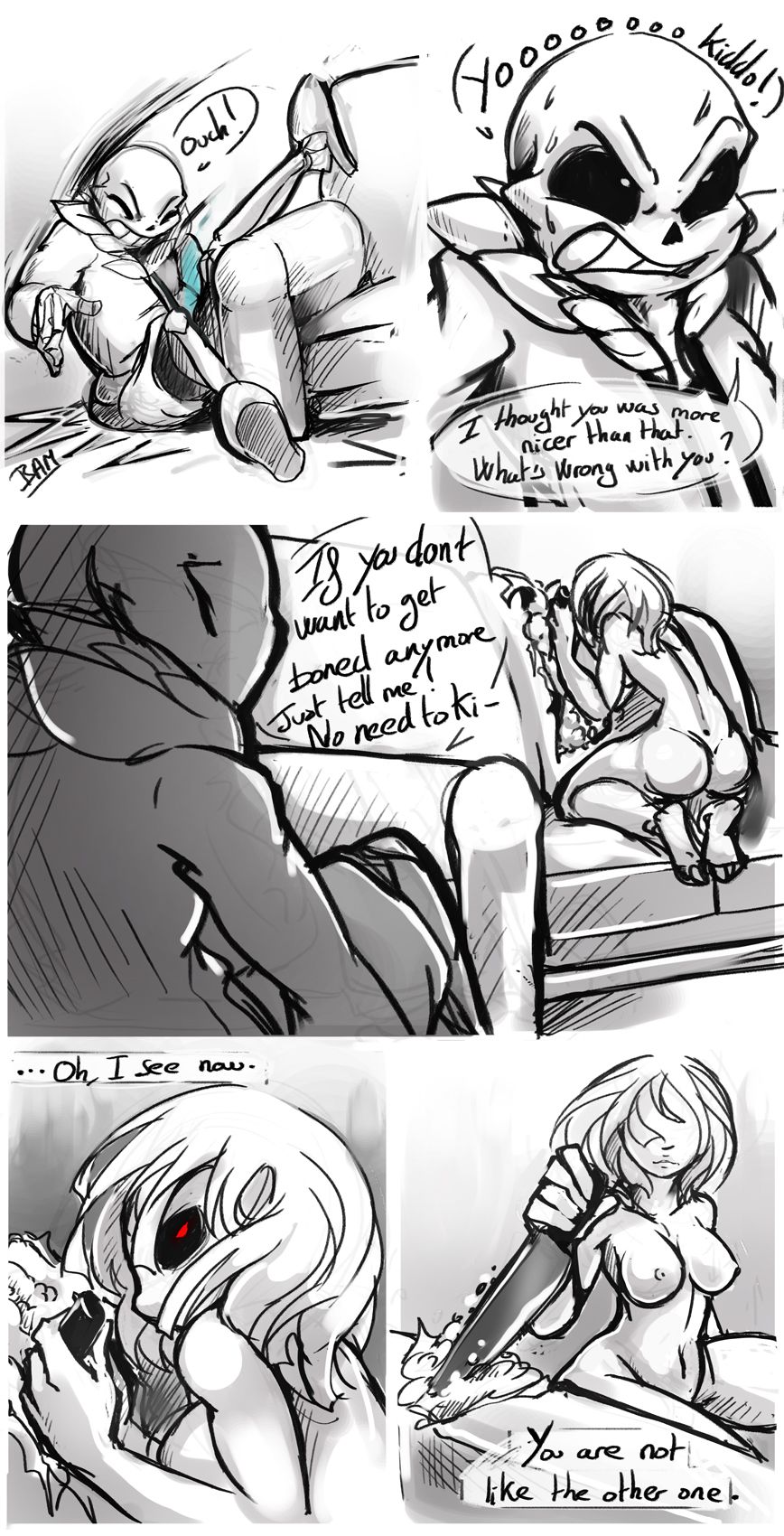 First Date (Undertale) [Spirale] 1 . First Date - Chapter 1 (Undertale) [Spirale] – page 23