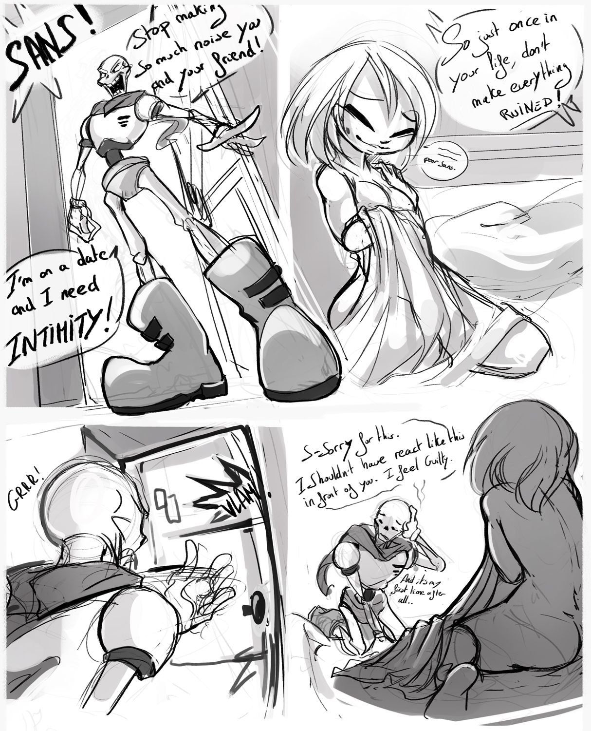 First Date (Undertale) [Spirale] 1 . First Date - Chapter 1 (Undertale) [Spirale] – page 26