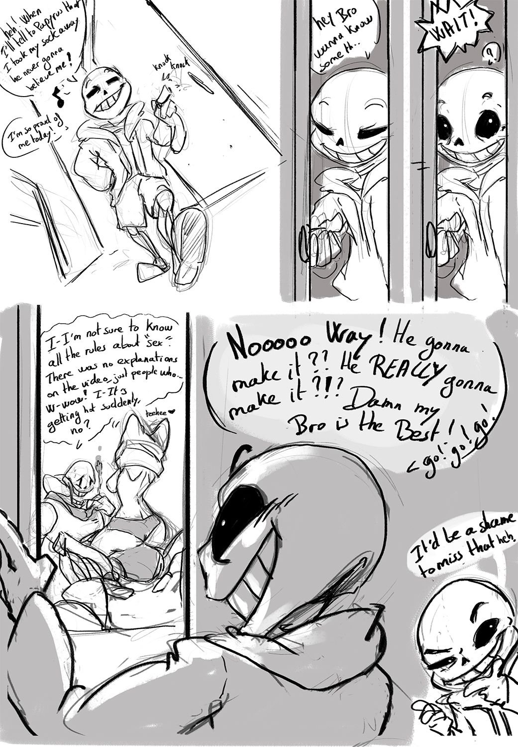 First Date (Undertale) [Spirale] 1 . First Date - Chapter 1 (Undertale) [Spirale] – page 4