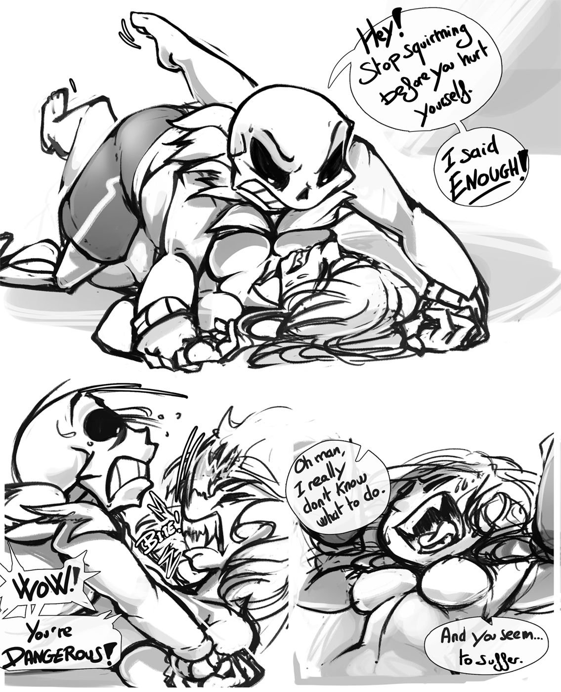 First Date (Undertale) [Spirale] 1 . First Date - Chapter 1 (Undertale) [Spirale] – page 46