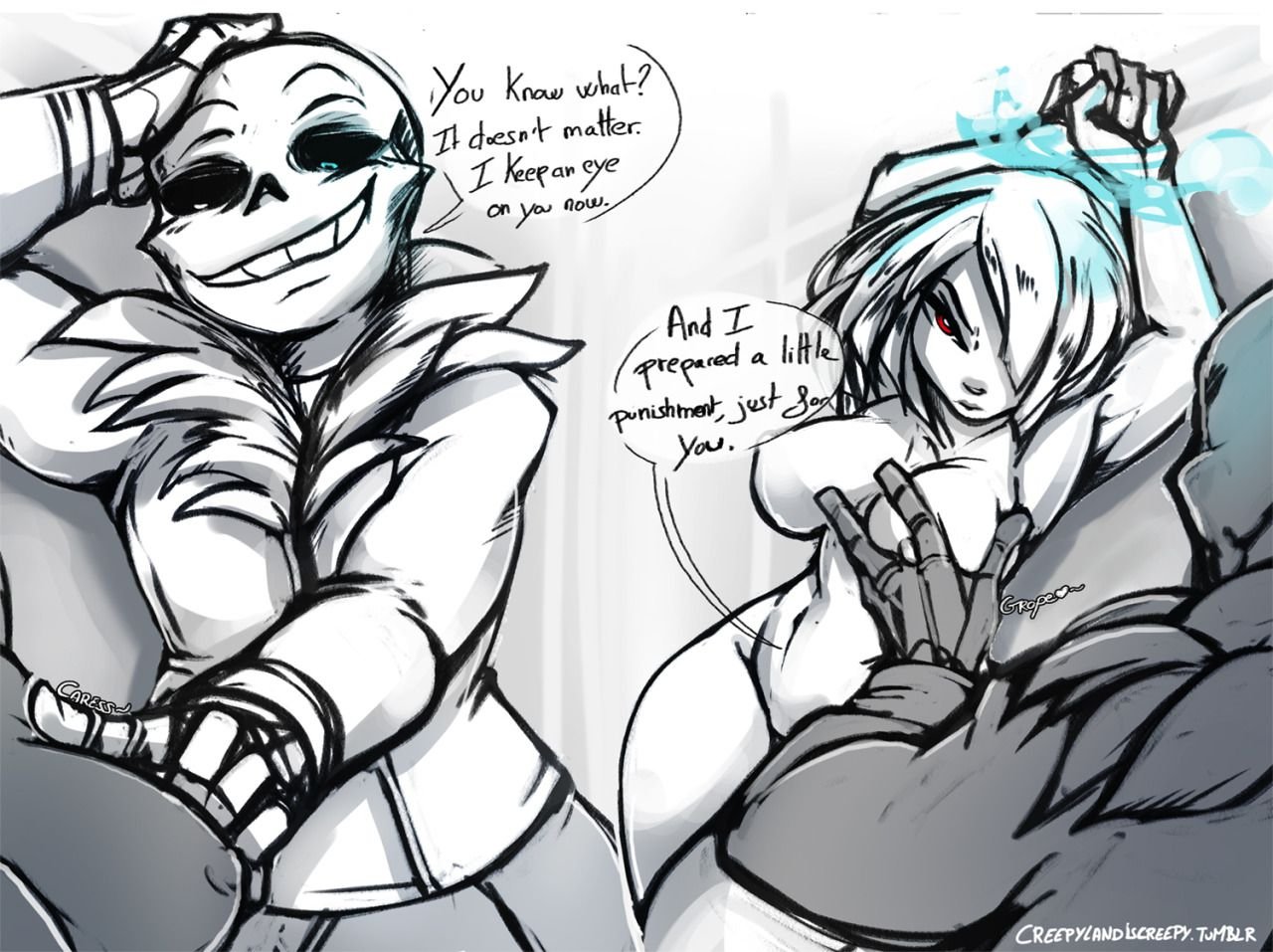 First Date (Undertale) [Spirale] 1 . First Date - Chapter 1 (Undertale) [Spirale] – page 57