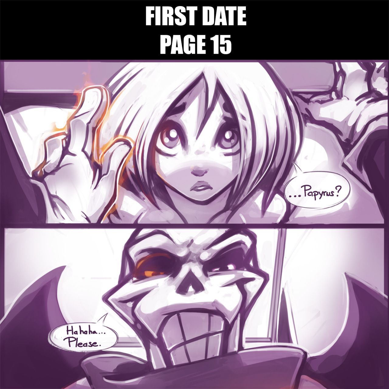 First Date (Undertale) [Spirale] 1 . First Date - Chapter 1 (Undertale) [Spirale] – page 63