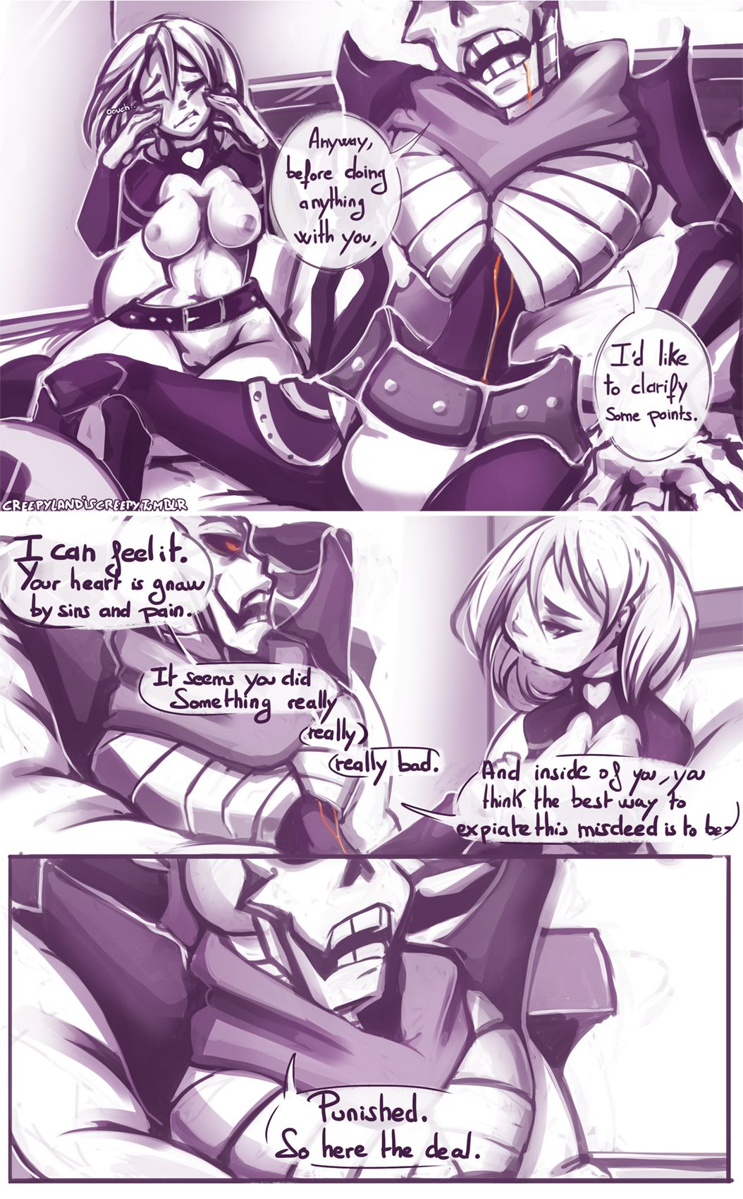 First Date (Undertale) [Spirale] 1 . First Date - Chapter 1 (Undertale) [Spirale] – page 68