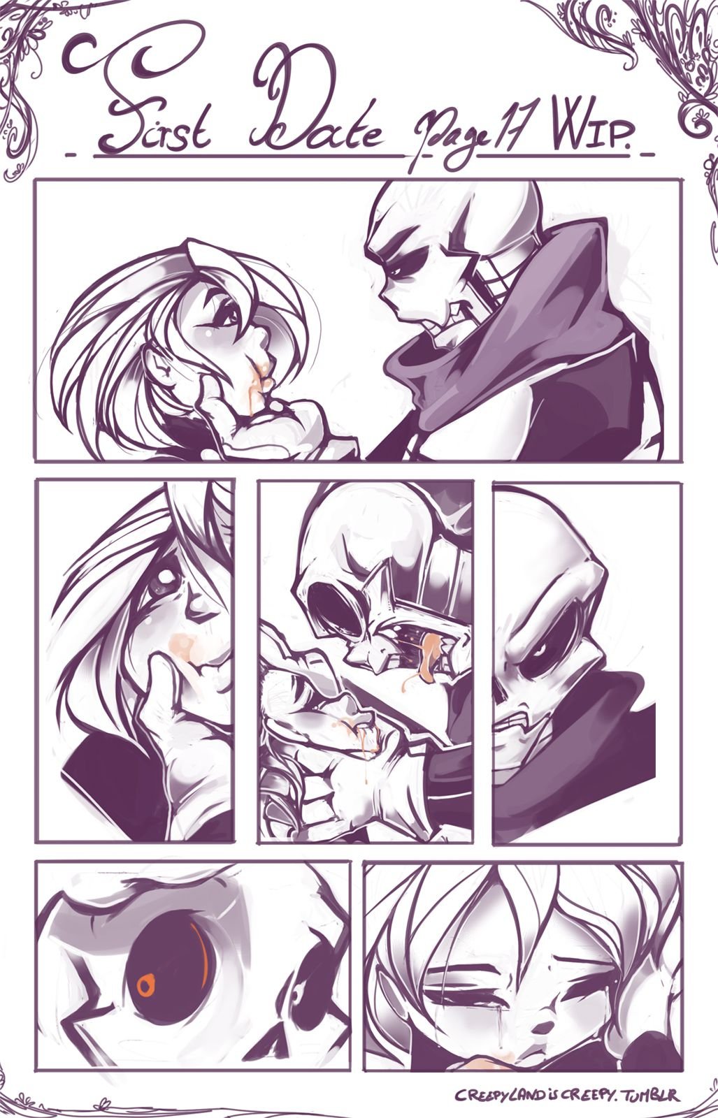 First Date (Undertale) [Spirale] 1 . First Date - Chapter 1 (Undertale) [Spirale] – page 83