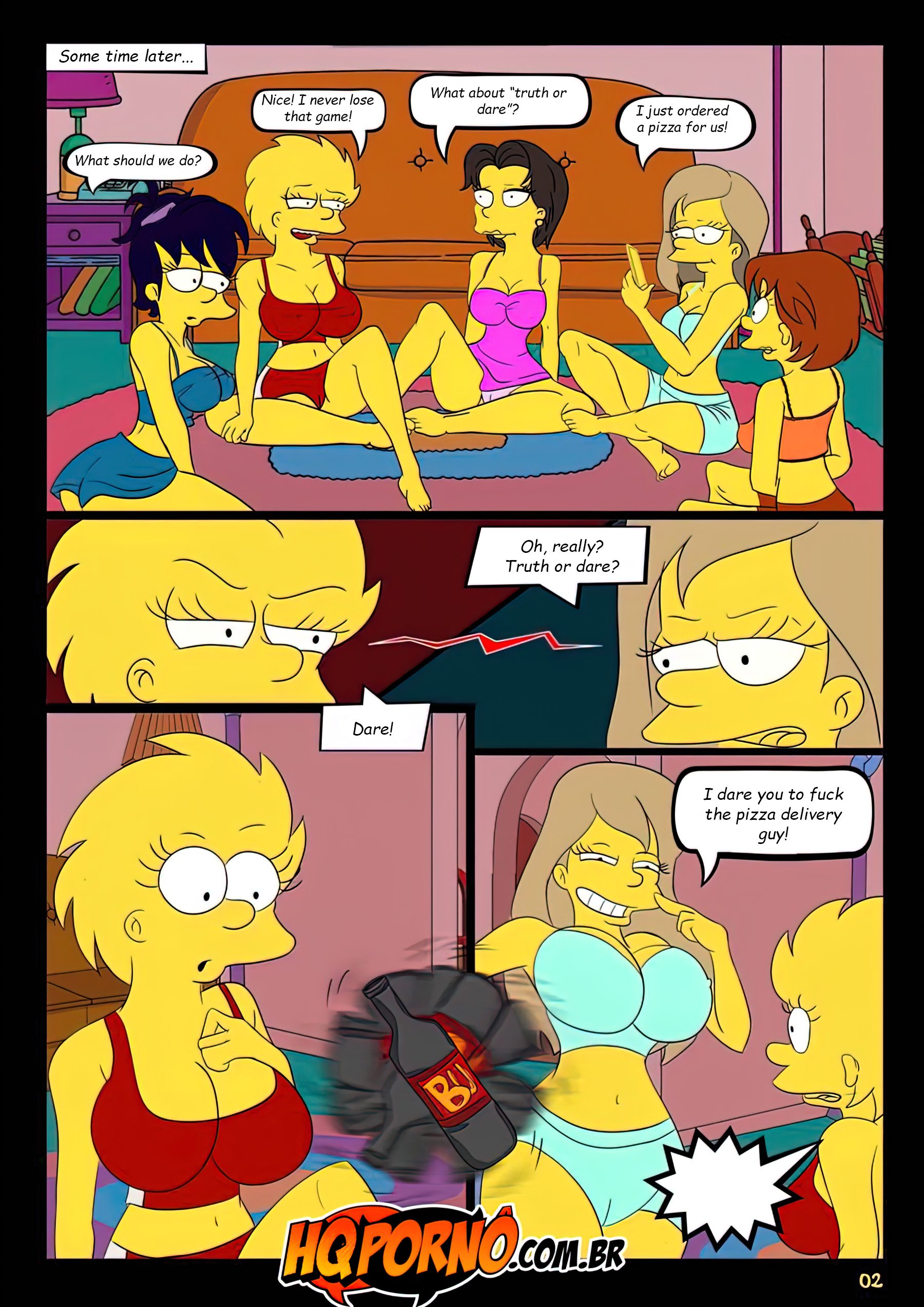 OS Simpsons (The Simpsons) [HQPorno.com.br] 2 . OS Simpsons - The Pizza Dare - Chapter 2 (The Simpsons) [HQPorno.com.br] – page 3