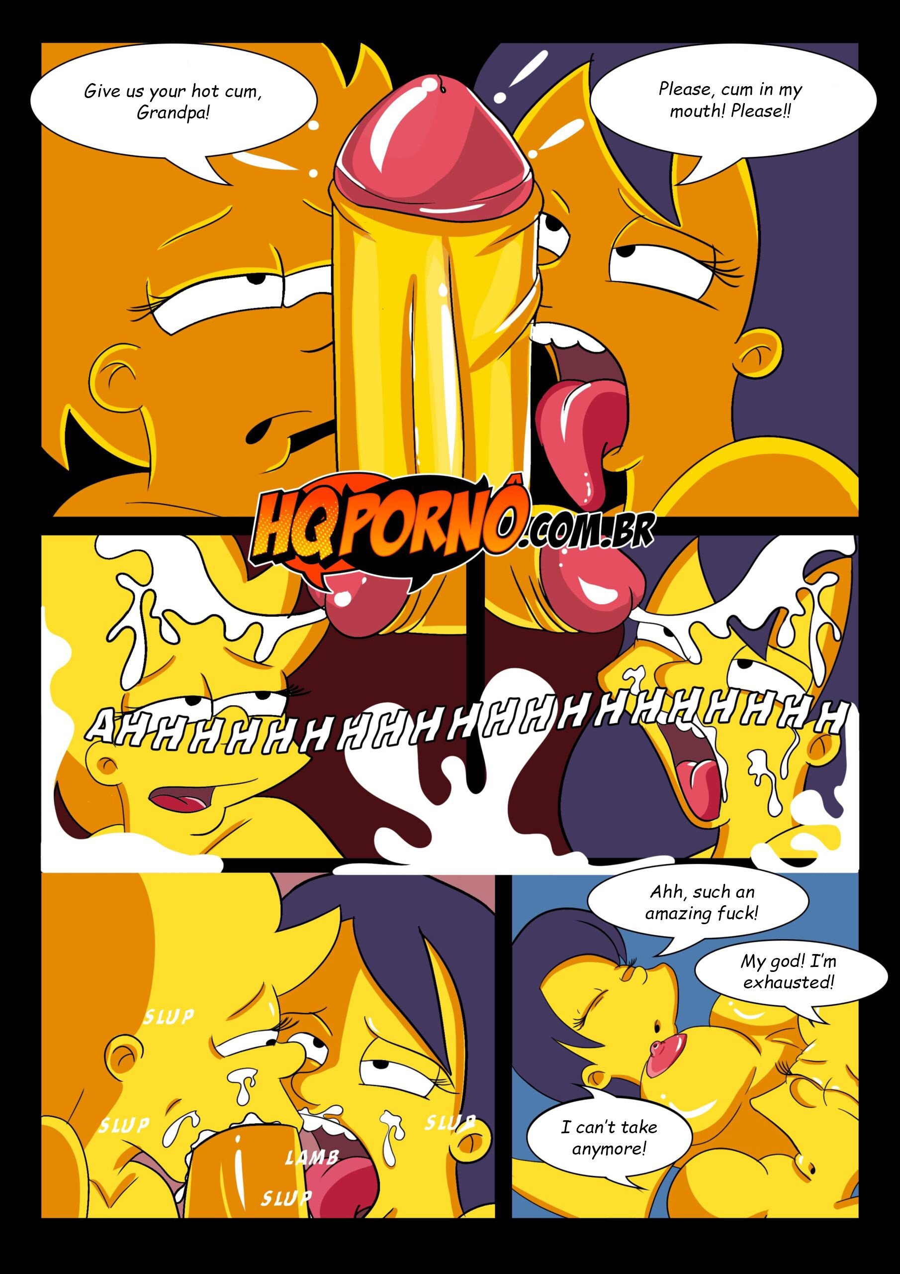 OS Simpsons (The Simpsons) [HQPorno.com.br] 4 . OS Simpsons - Sleepover At Grandpa's House 2 - Chapter 4 (The Simpsons) [HQPorno.com.br] – page 10