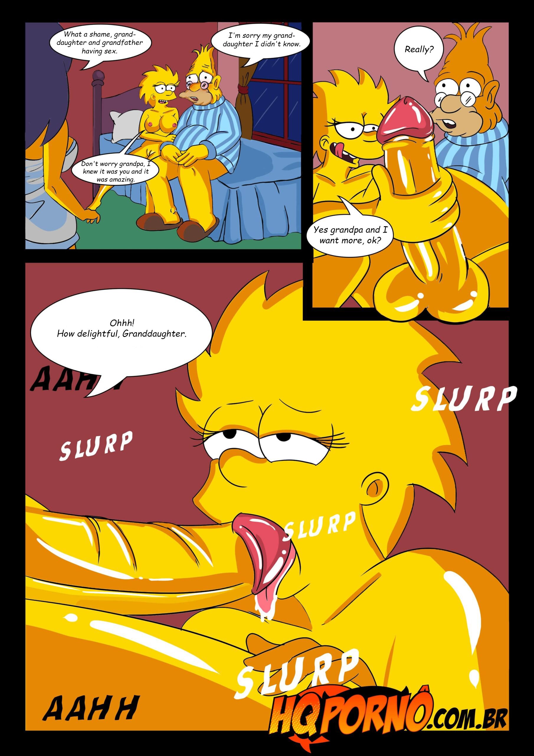 OS Simpsons (The Simpsons) [HQPorno.com.br] 4 . OS Simpsons - Sleepover At Grandpa's House 2 - Chapter 4 (The Simpsons) [HQPorno.com.br] – page 2
