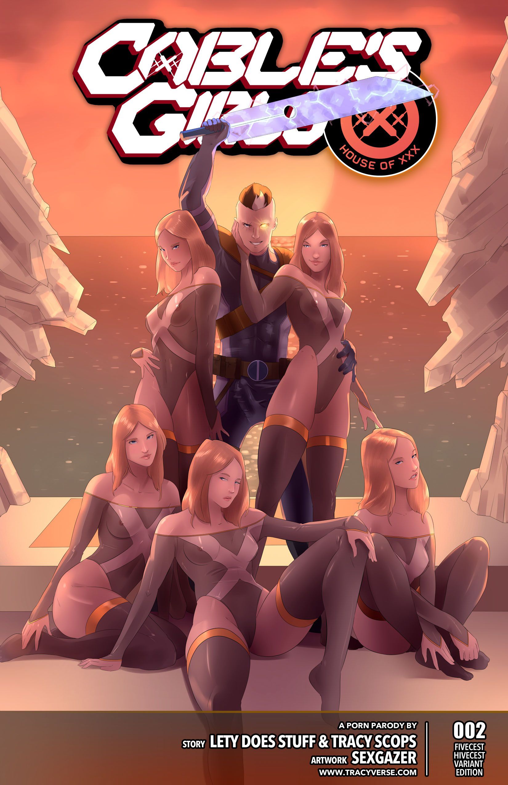 House Of XXX – Cable’s Girls (X-Men) [Tracy Scops] 2 . House Of XXX - Cable's Girls - Chapter 2 (X-Men) [Tracy Scops] – page 1