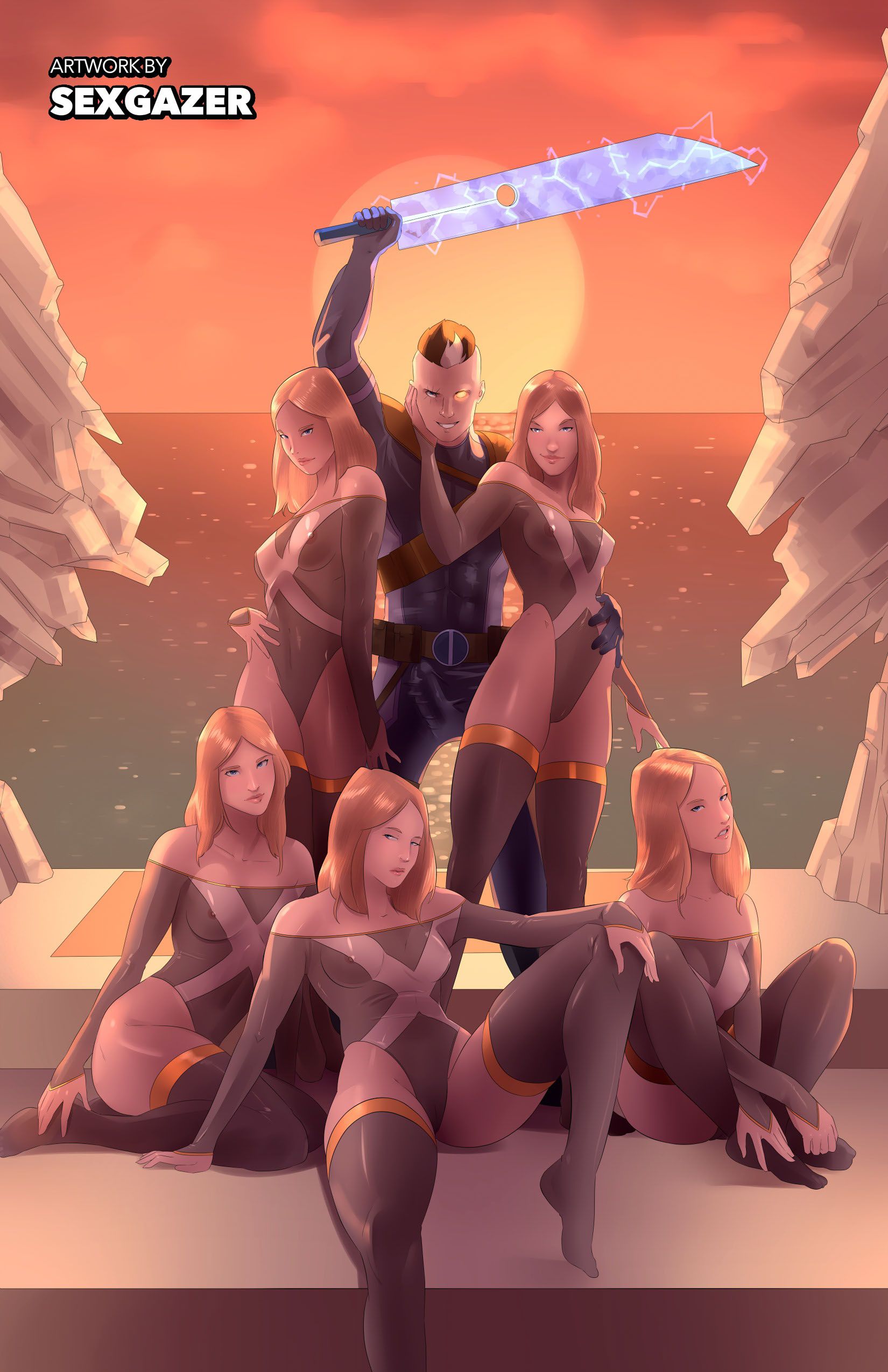House Of XXX – Cable’s Girls (X-Men) [Tracy Scops] 2 . House Of XXX - Cable's Girls - Chapter 2 (X-Men) [Tracy Scops] – page 11