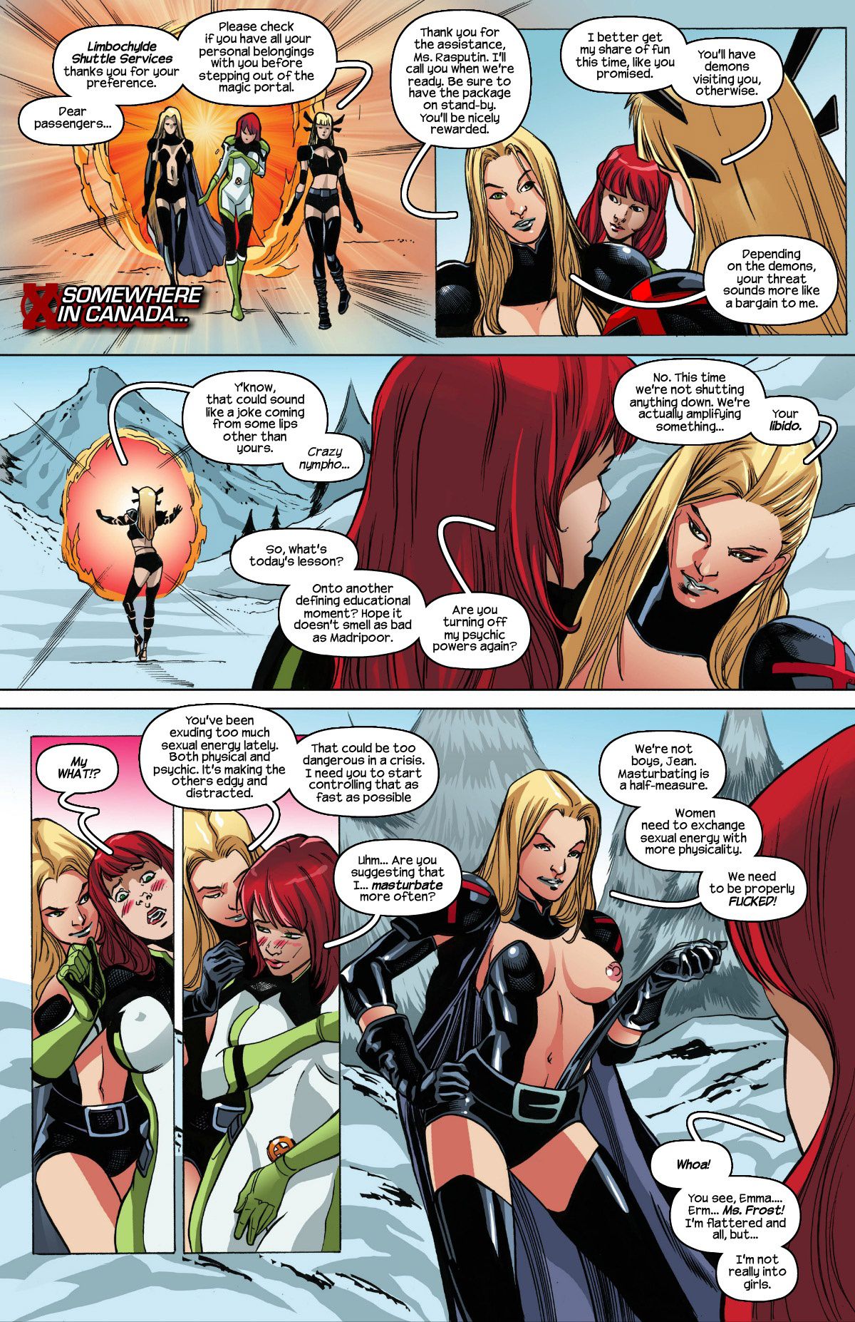 Psycho Nymphos (X-Men , Spider-Man) [Tracy Scops] 1 . Psycho Nymphos - Chapter 1 (X-Men , Spider-Man) [Tracy Scops] – page 3
