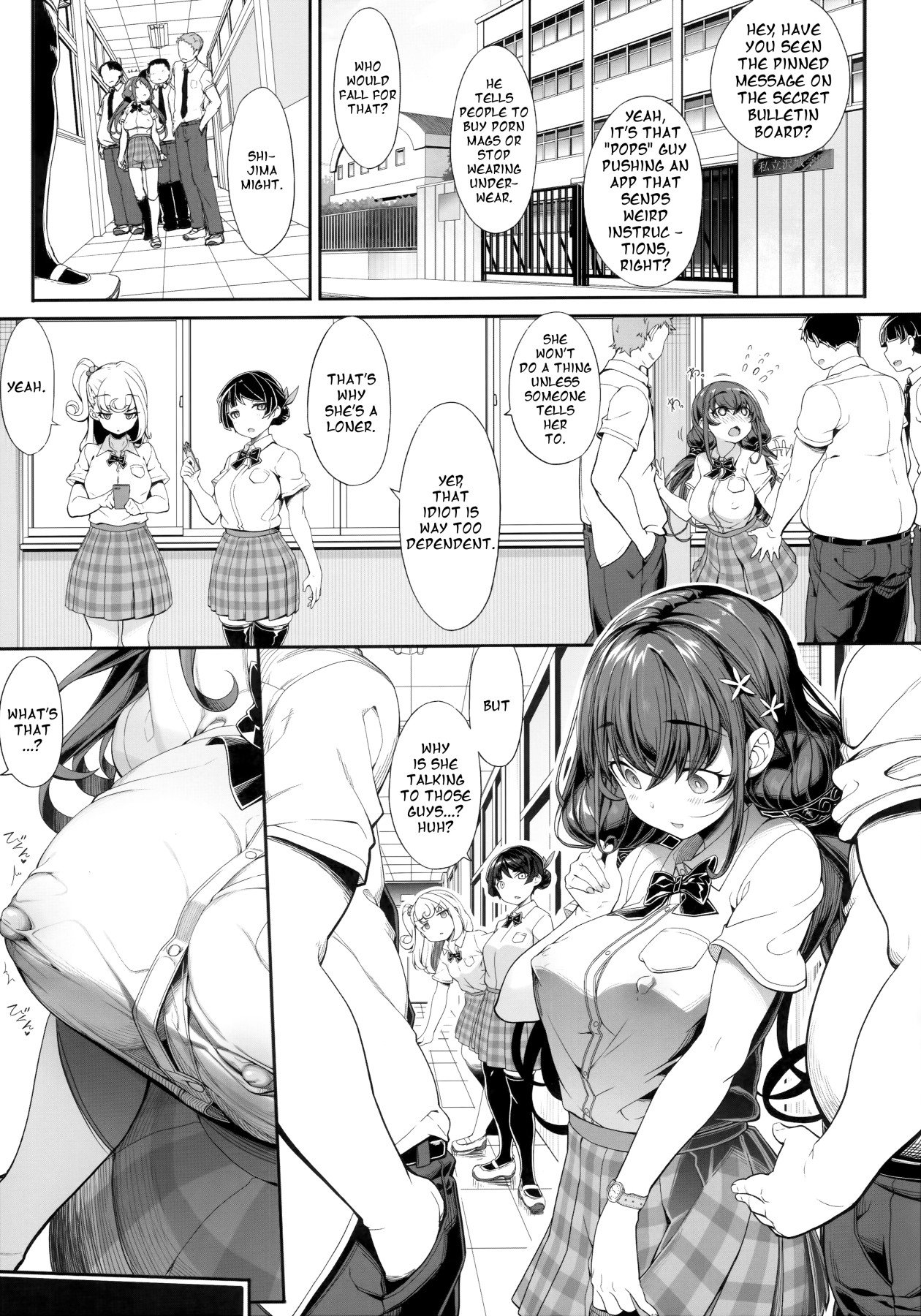 Horny Old Man and Mind Control App [Kirin Kakeru] 1 . An Old Guy's Schoolgirl Hypno App - Chapter 1 [Kirin Kakeru] – page 8
