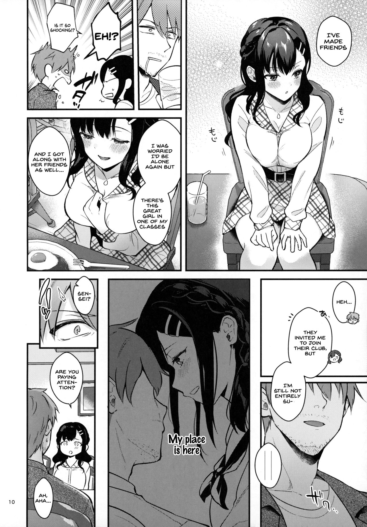 Sunshower [Mashiro Shirako] 1 . Sunshower - Chapter 1 [Mashiro Shirako] – page 9