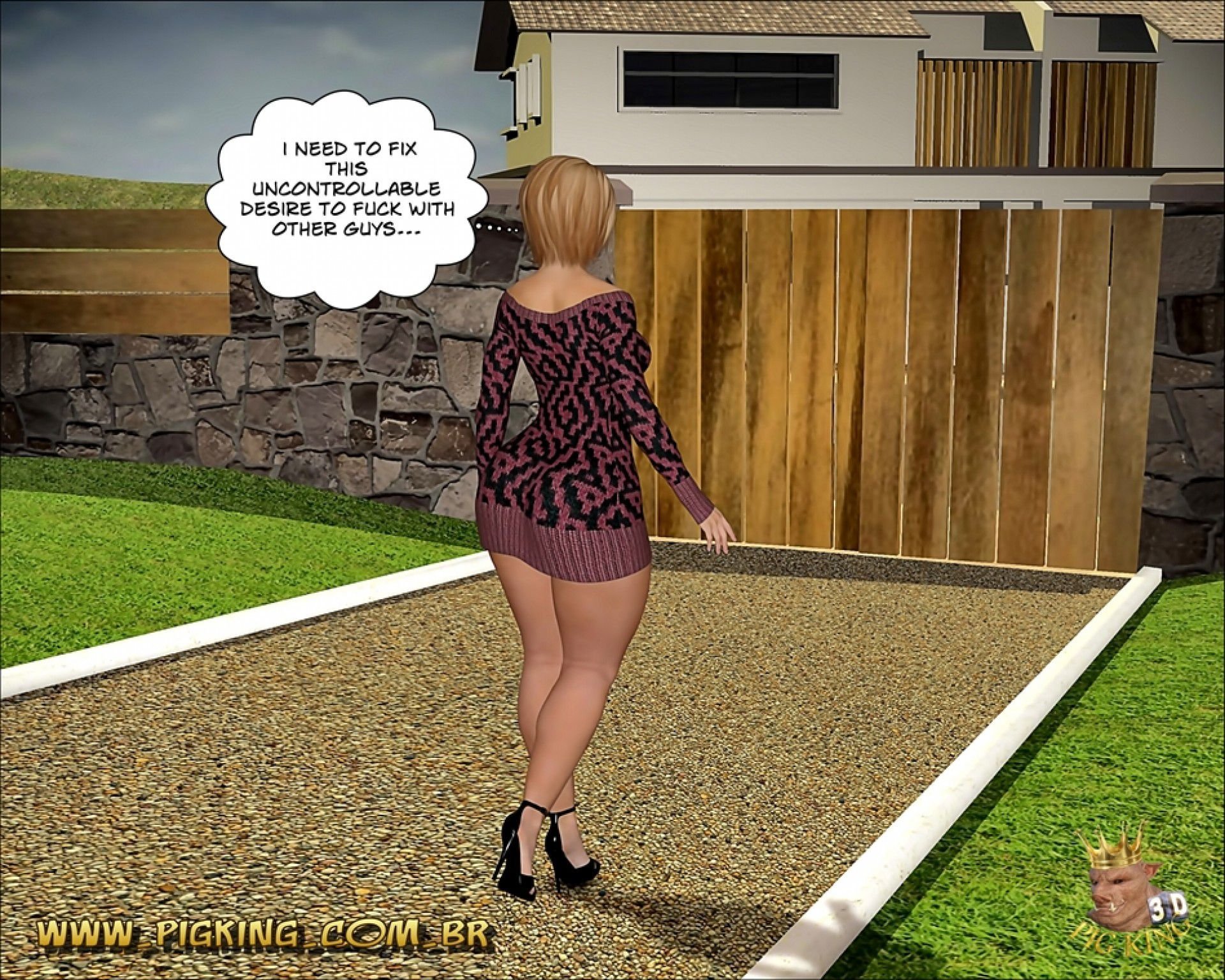 Keep Calm And Do Your Job! – Lady Helena [PigKing] 3 . Keep Calm And Do Your Job! - Lady Helena, Hammer, Nick - Chapter 3 [PigKing] – page 3