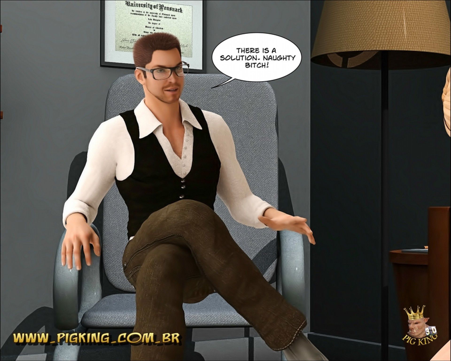 Keep Calm And Do Your Job! – Lady Helena [PigKing] 3 . Keep Calm And Do Your Job! - Lady Helena, Hammer, Nick - Chapter 3 [PigKing] – page 53