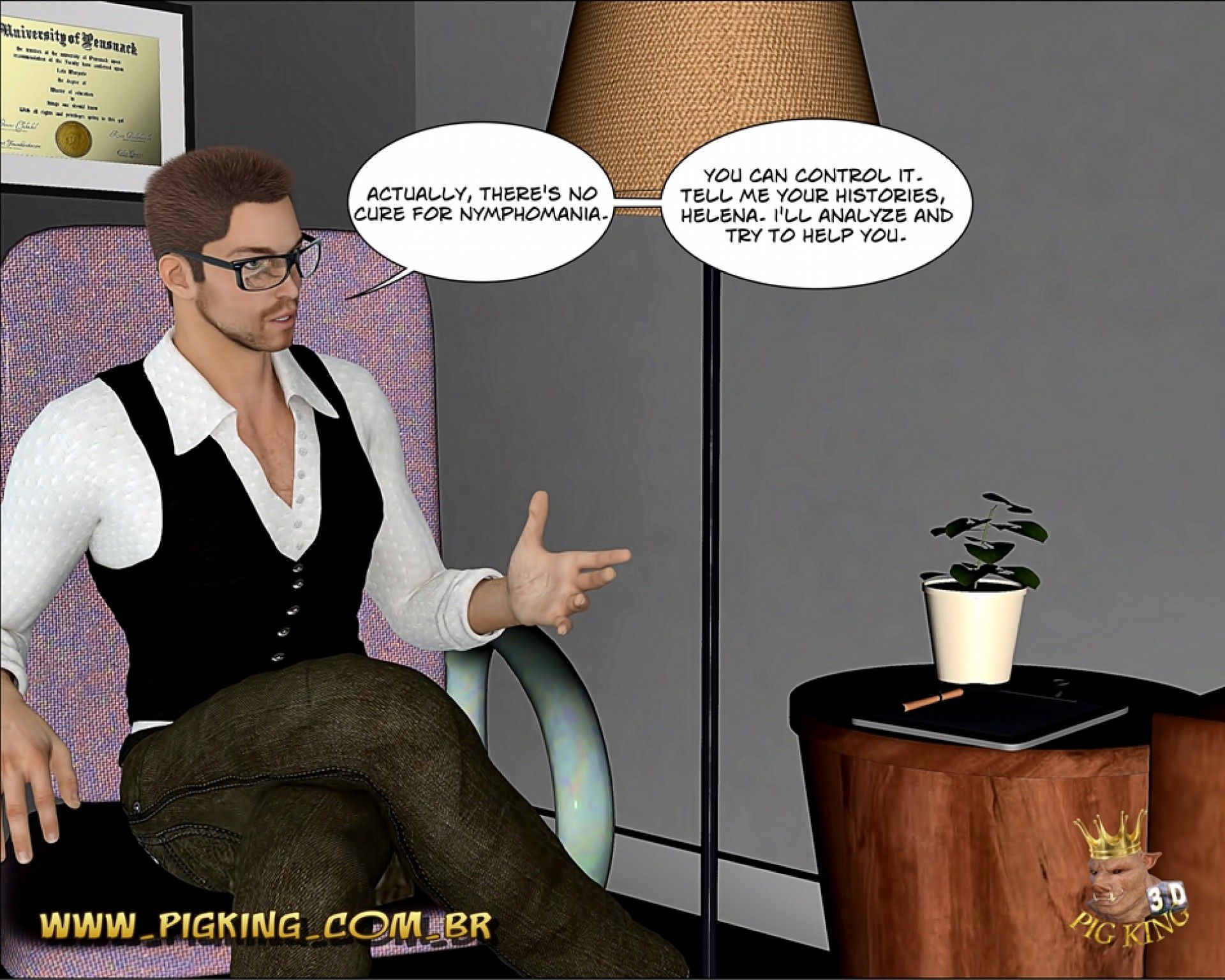 Keep Calm And Do Your Job! – Lady Helena [PigKing] 3 . Keep Calm And Do Your Job! - Lady Helena, Hammer, Nick - Chapter 3 [PigKing] – page 7