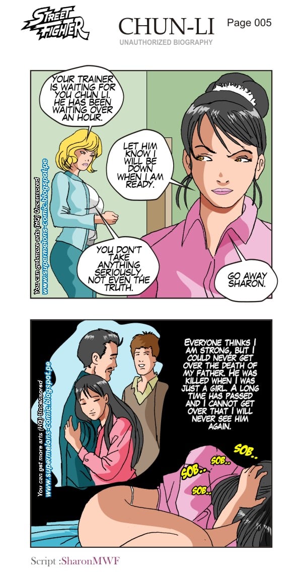 Chun Li – Unauthorized Biograph (Street Fighter) [Super Melons] 1 . Chun Li - Unauthorized Biograph - Chapter 1 (Street Fighter) [Super Melons] – page 6