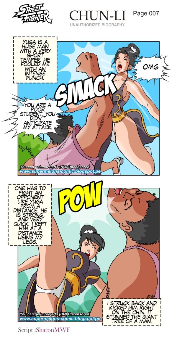 Chun Li – Unauthorized Biograph (Street Fighter) [Super Melons] 1 . Chun Li - Unauthorized Biograph - Chapter 1 (Street Fighter) [Super Melons] – page 8