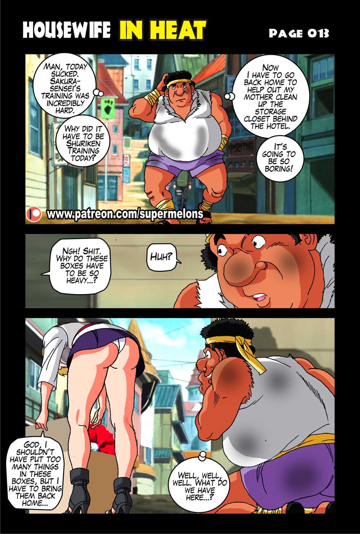 Housewife In Heat (Naruto) [Super Melons] 1 . Housewife In Heat - Chapter 1 (Naruto) [Super Melons] – page 16