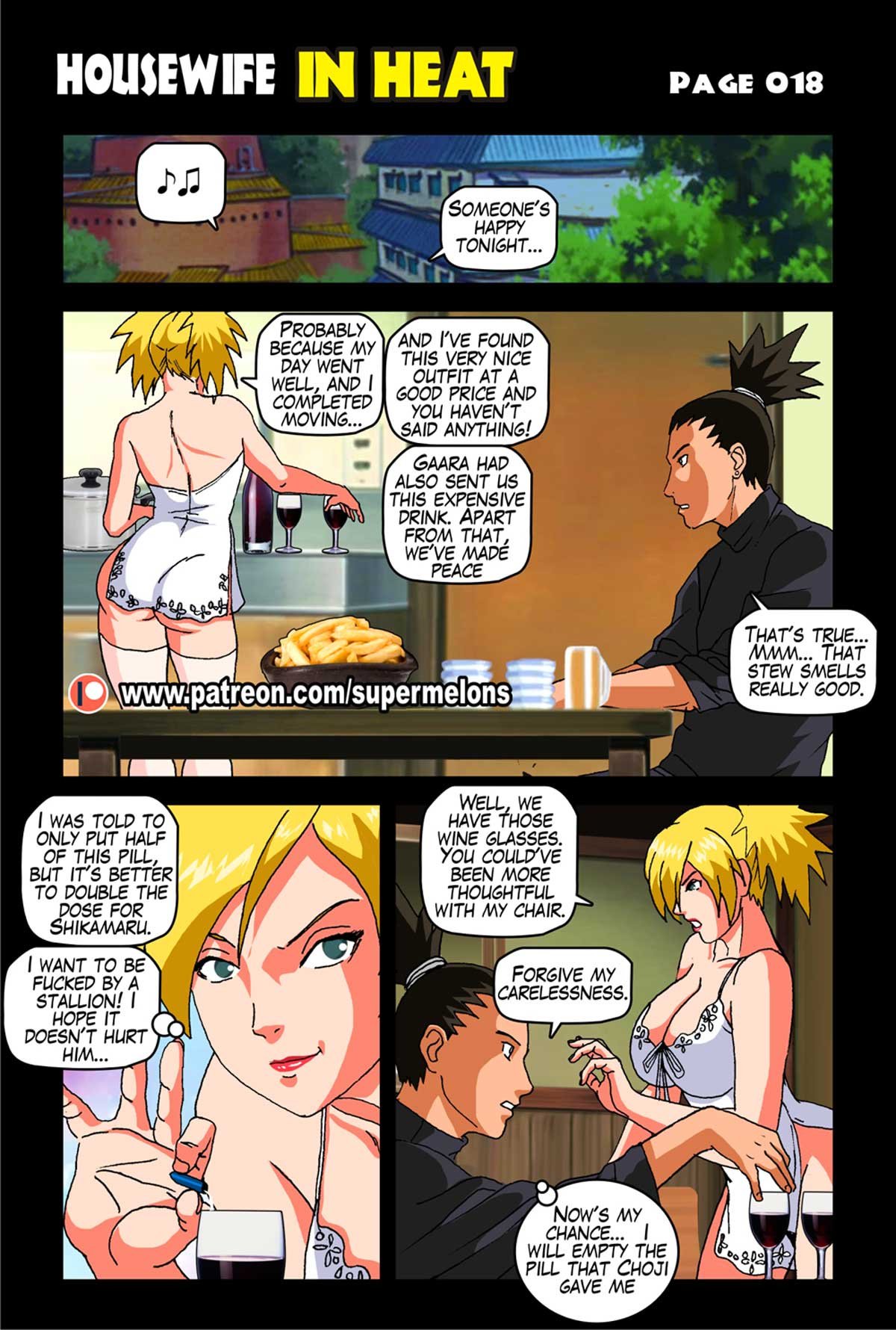 Housewife In Heat (Naruto) [Super Melons] 1 . Housewife In Heat - Chapter 1 (Naruto) [Super Melons] – page 21