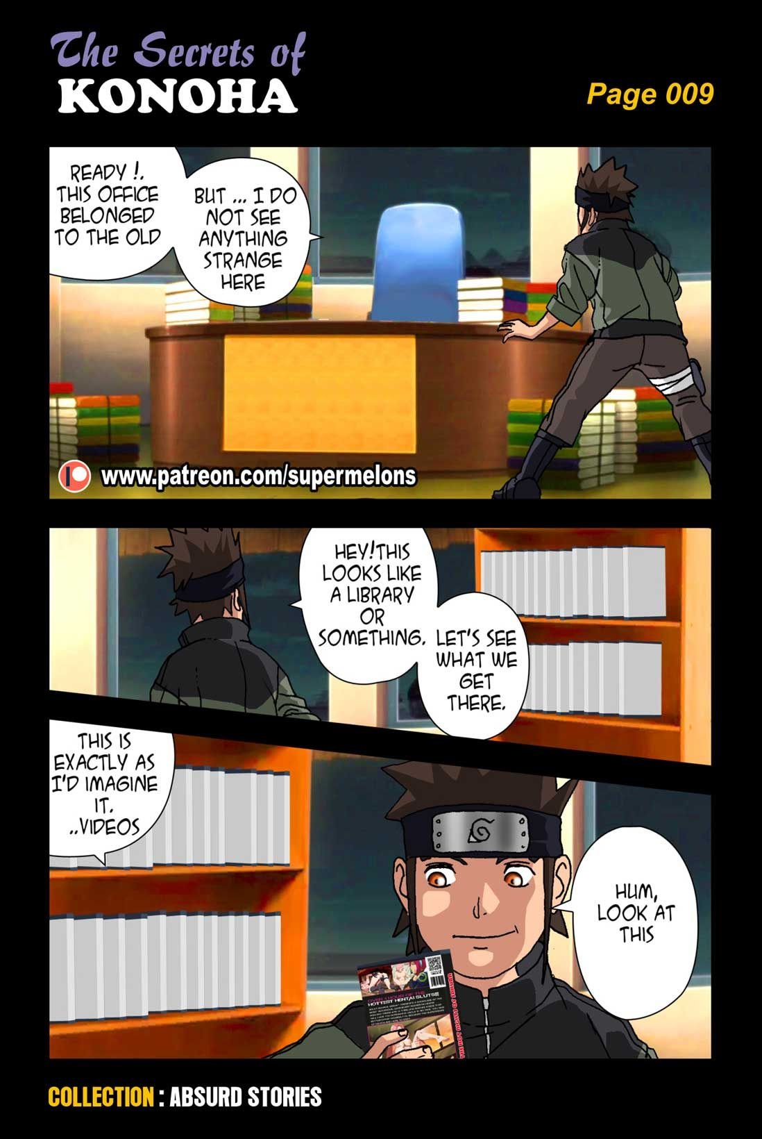 The Secrets of Konoha (Naruto) [Super Melons] 1 . The Secrets of Konoha - Chapter 1 (Naruto) [Super Melons] – page 10