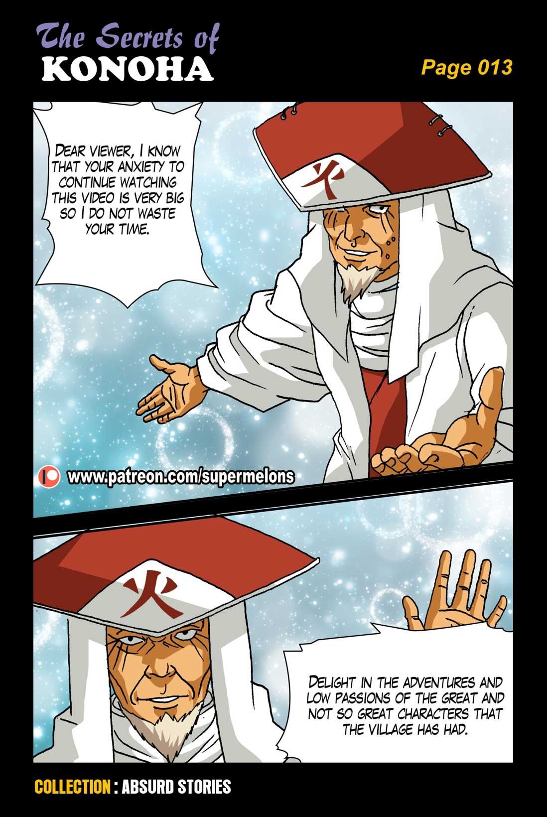 The Secrets of Konoha (Naruto) [Super Melons] 1 . The Secrets of Konoha - Chapter 1 (Naruto) [Super Melons] – page 14