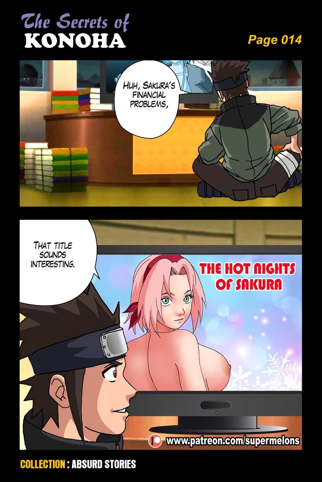 The Secrets of Konoha (Naruto) [Super Melons] 1 . The Secrets of Konoha - Chapter 1 (Naruto) [Super Melons] – page 15
