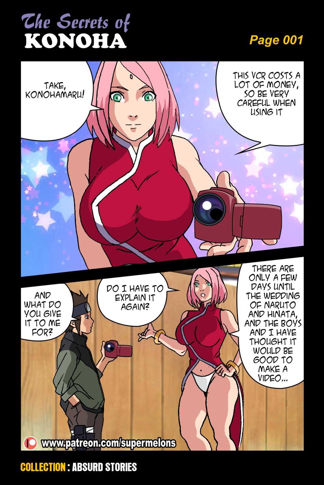 The Secrets of Konoha (Naruto) [Super Melons] 1 . The Secrets of Konoha - Chapter 1 (Naruto) [Super Melons] – page 2