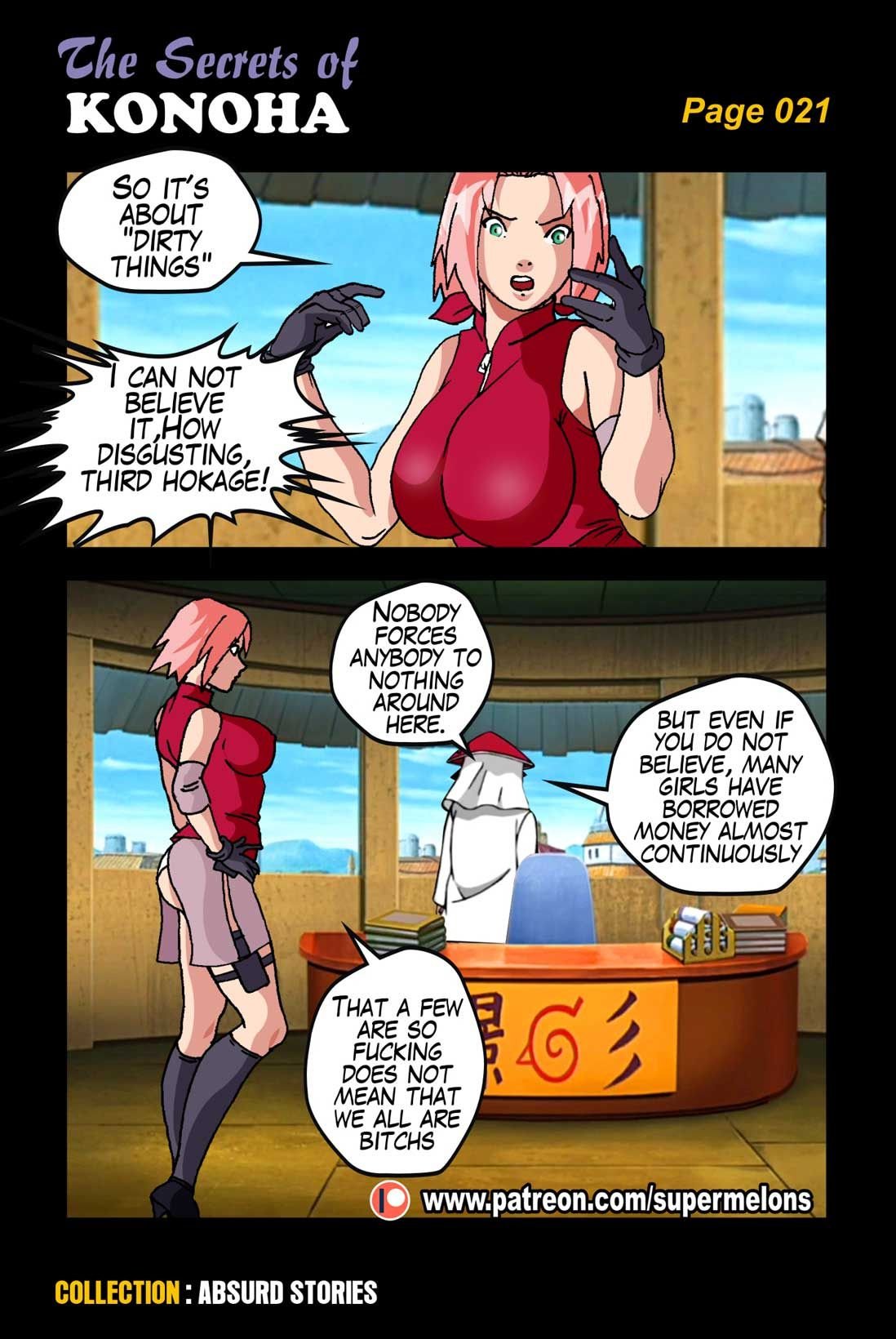 The Secrets of Konoha (Naruto) [Super Melons] 1 . The Secrets of Konoha - Chapter 1 (Naruto) [Super Melons] – page 22