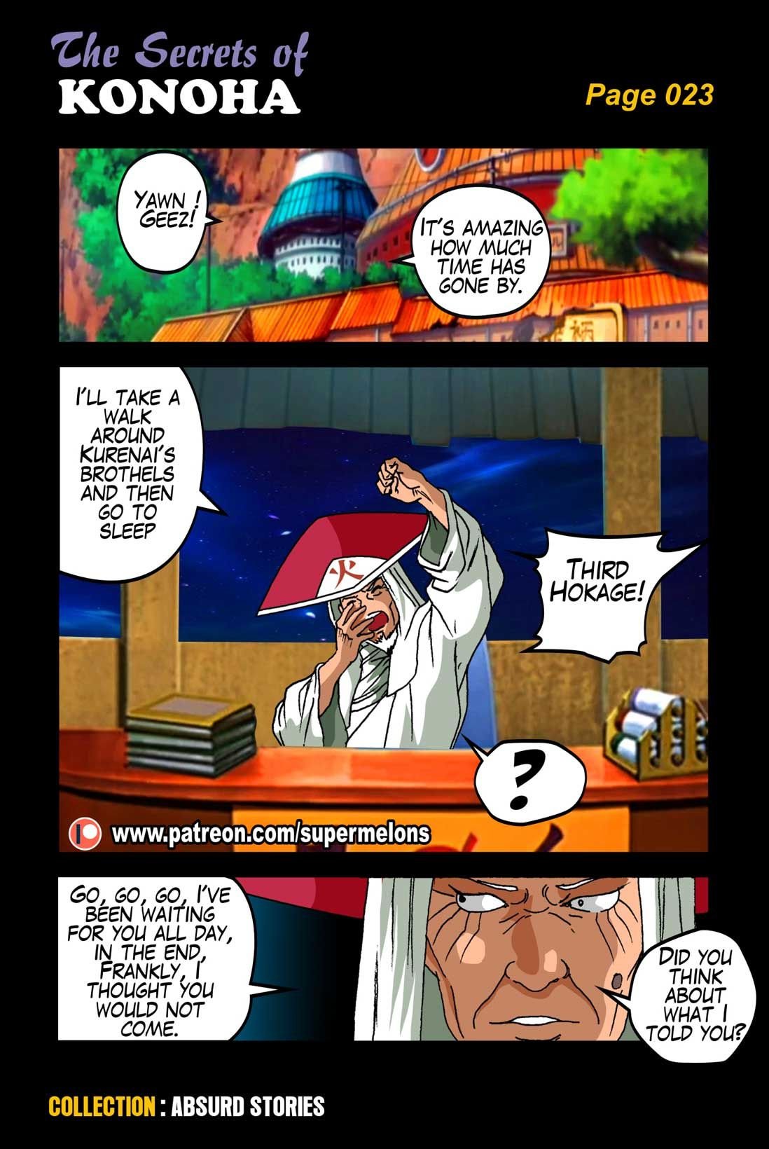 The Secrets of Konoha (Naruto) [Super Melons] 1 . The Secrets of Konoha - Chapter 1 (Naruto) [Super Melons] – page 24