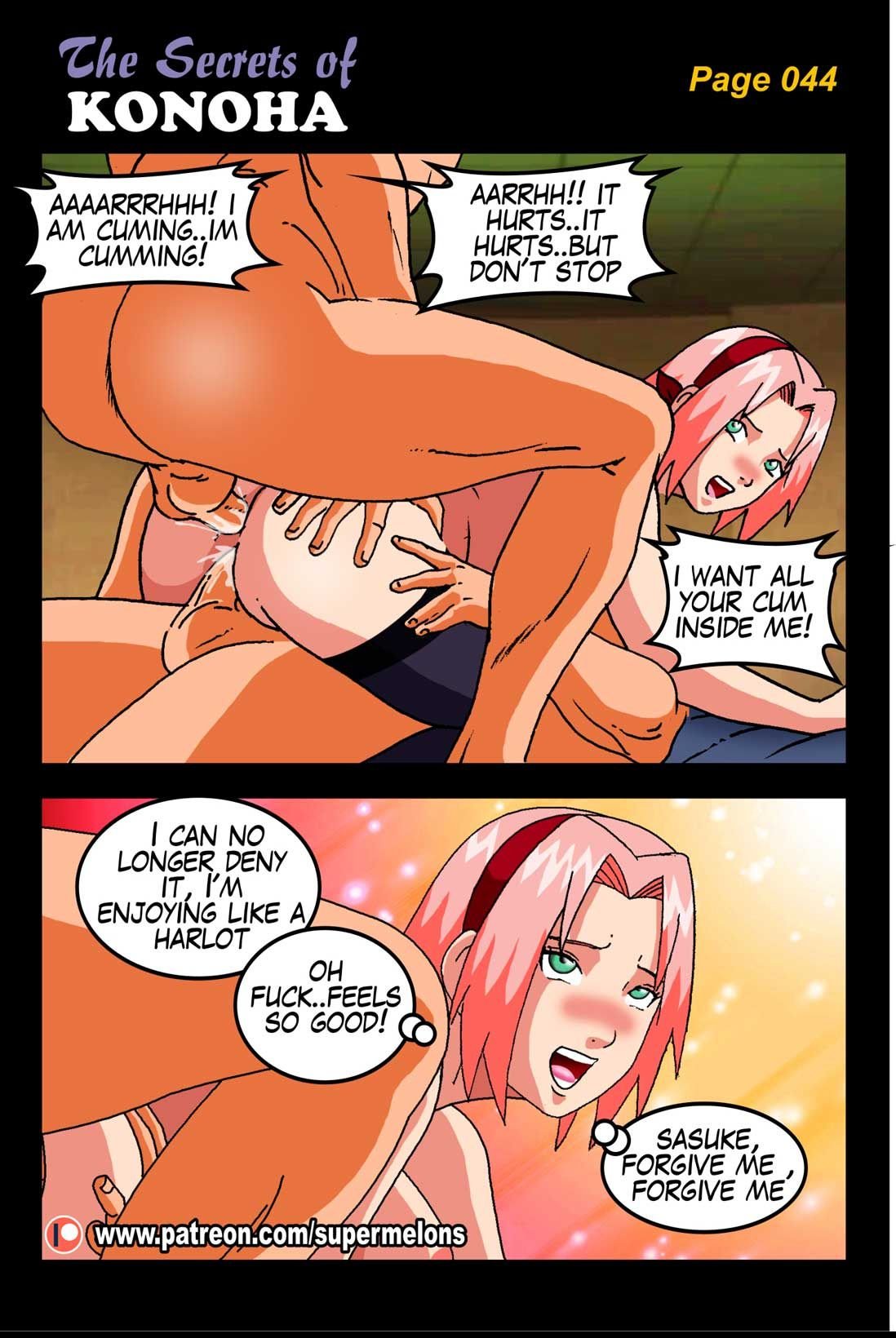 The Secrets of Konoha (Naruto) [Super Melons] 1 . The Secrets of Konoha - Chapter 1 (Naruto) [Super Melons] – page 45