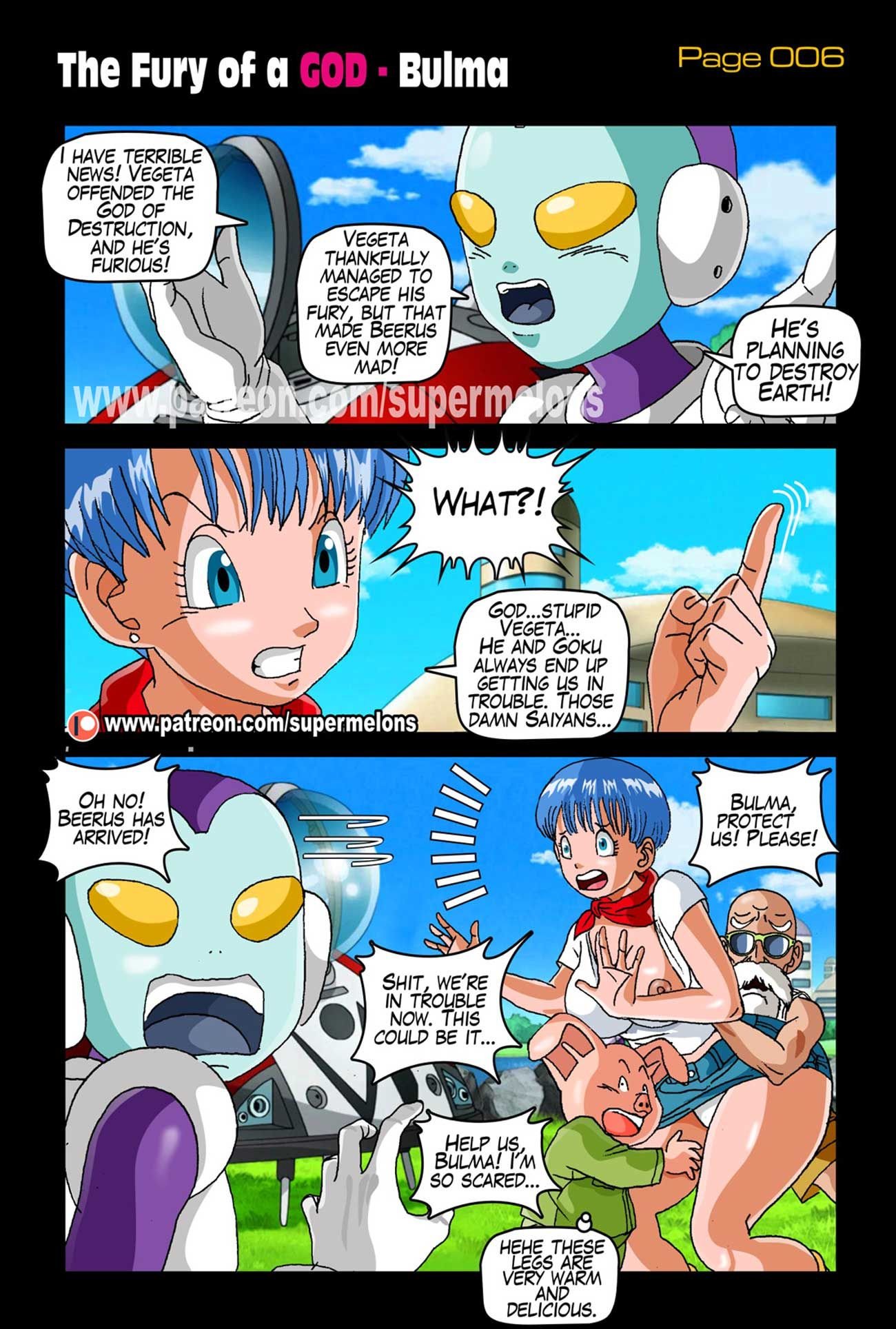 The Fury of a God (Dragon Ball Super) [Super Melons] 1 . The Fury of a God - Chapter 1 (Dragon Ball Super) [Super Melons] – page 10