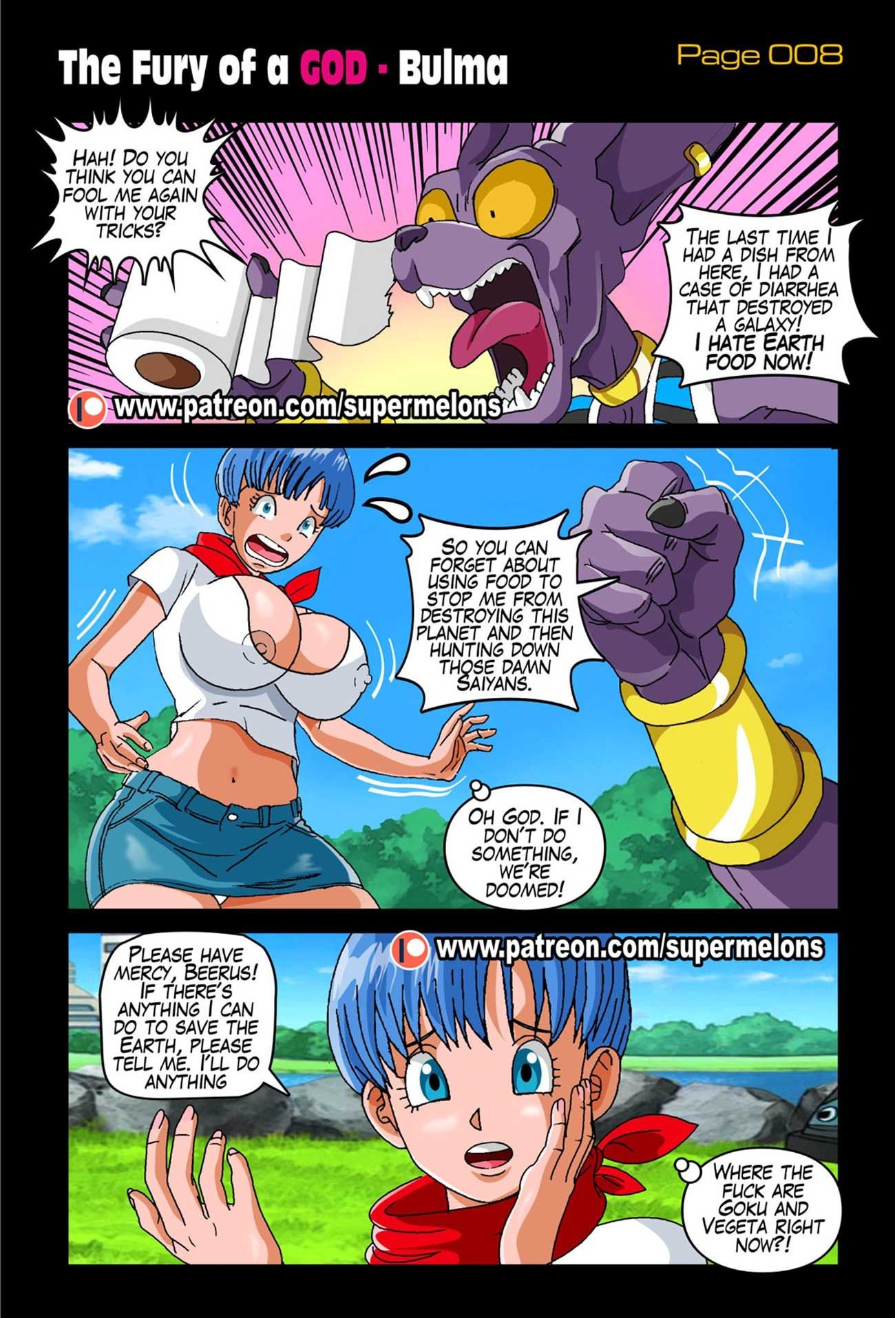 The Fury of a God (Dragon Ball Super) [Super Melons] 1 . The Fury of a God - Chapter 1 (Dragon Ball Super) [Super Melons] – page 12