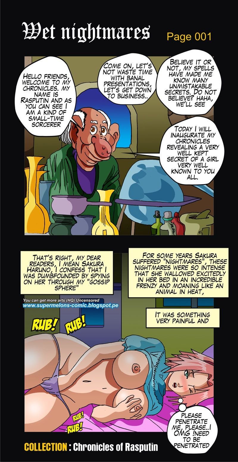 Wet Nightmares (Naruto) [Super Melons] 1 . Wet Nightmares - Chapter 1 (Naruto) [Super Melons] – page 3