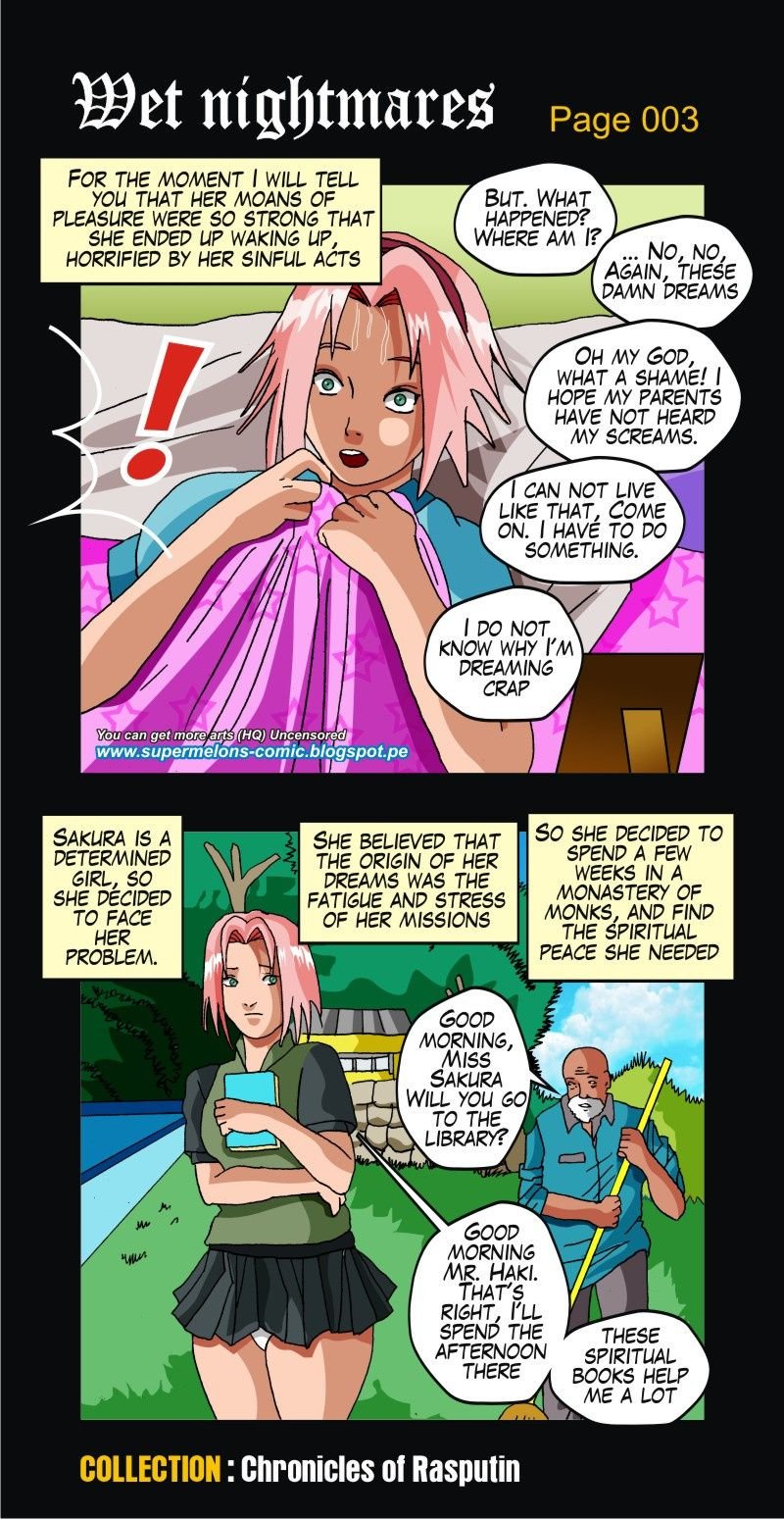 Wet Nightmares (Naruto) [Super Melons] 1 . Wet Nightmares - Chapter 1 (Naruto) [Super Melons] – page 5